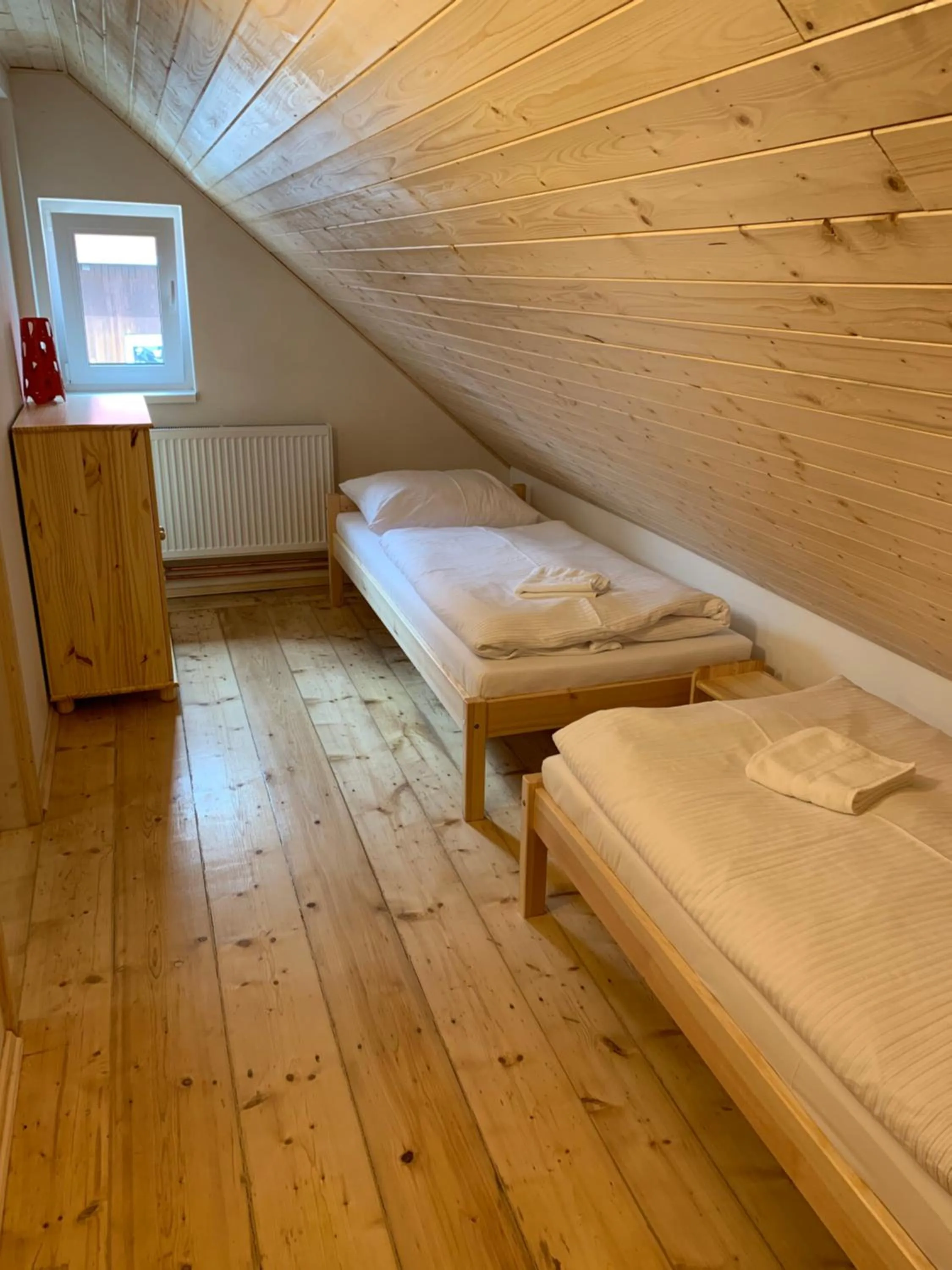 Bed in Apartmány Michaela