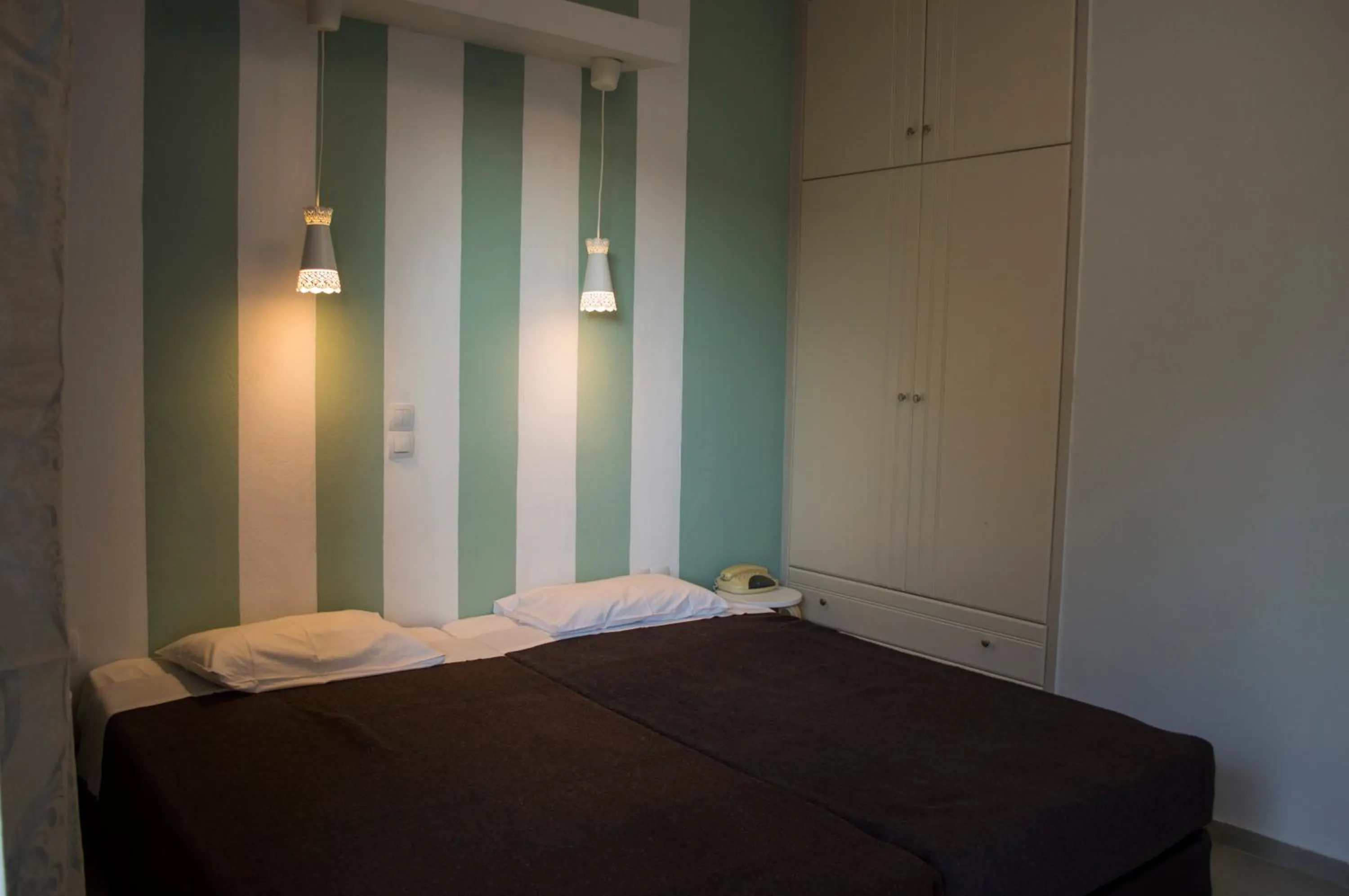 Bedroom, Bed in Nireas Hotel