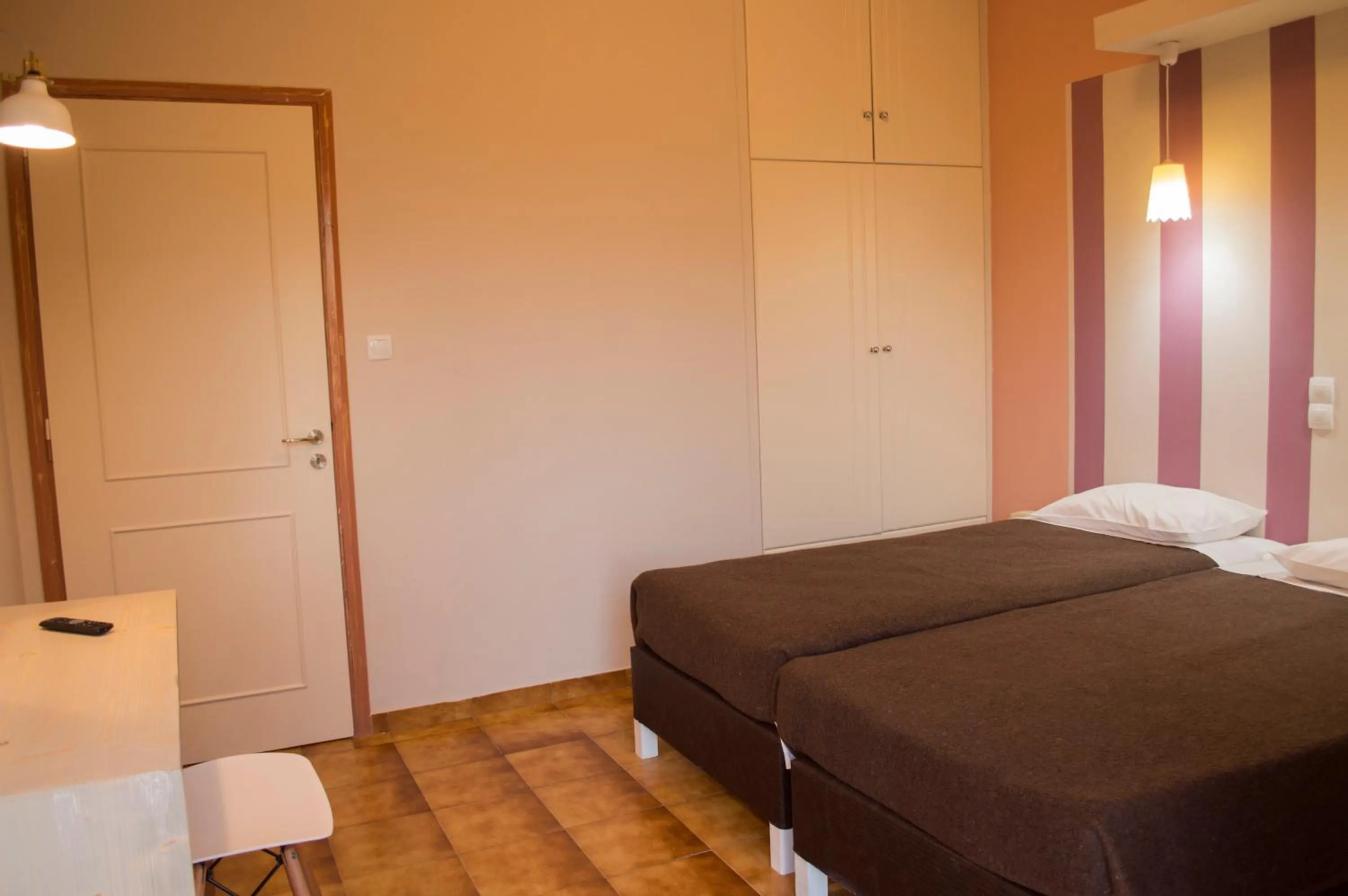 Bedroom, Bed in Nireas Hotel