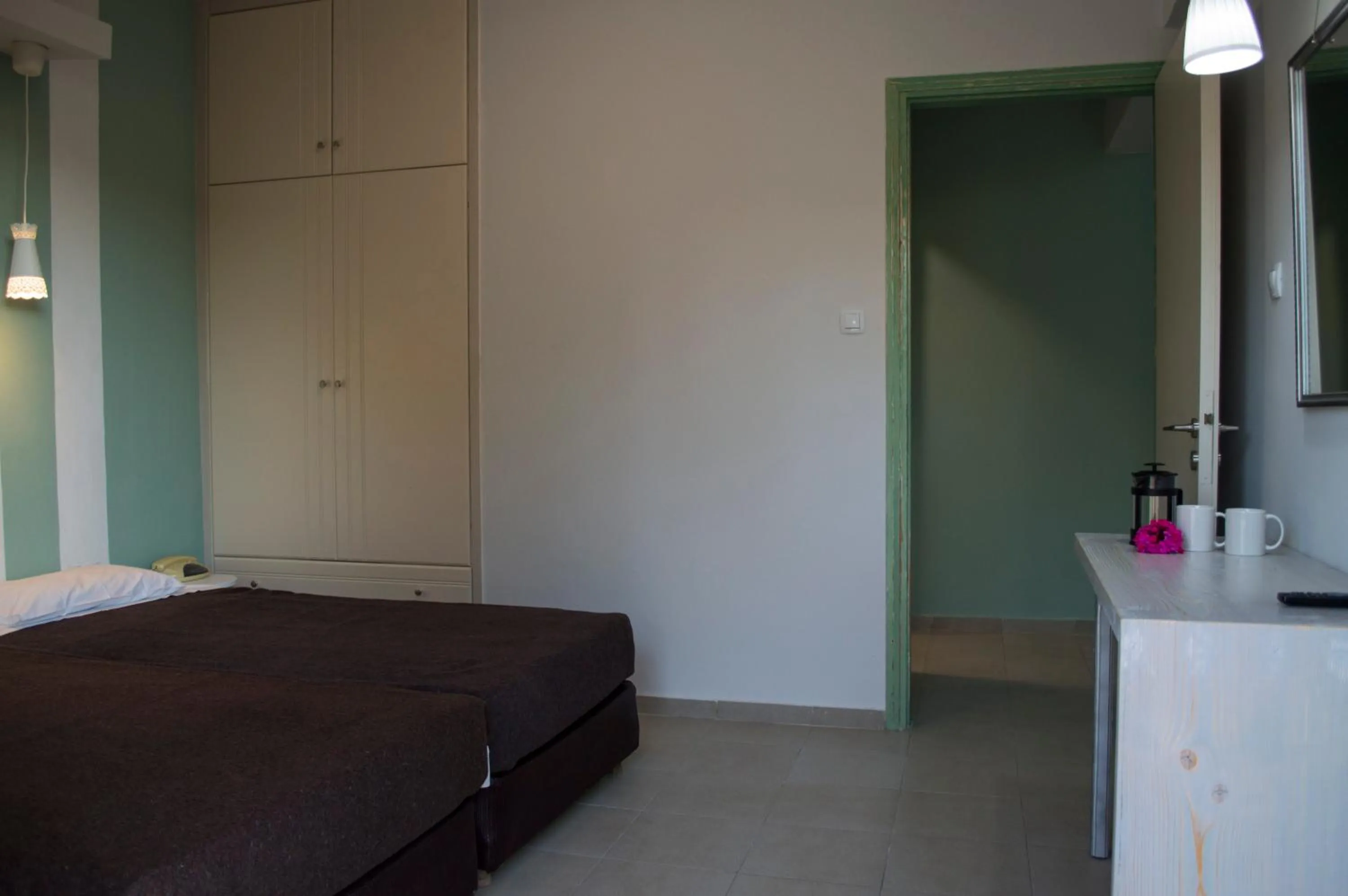 Bedroom, Bed in Nireas Hotel