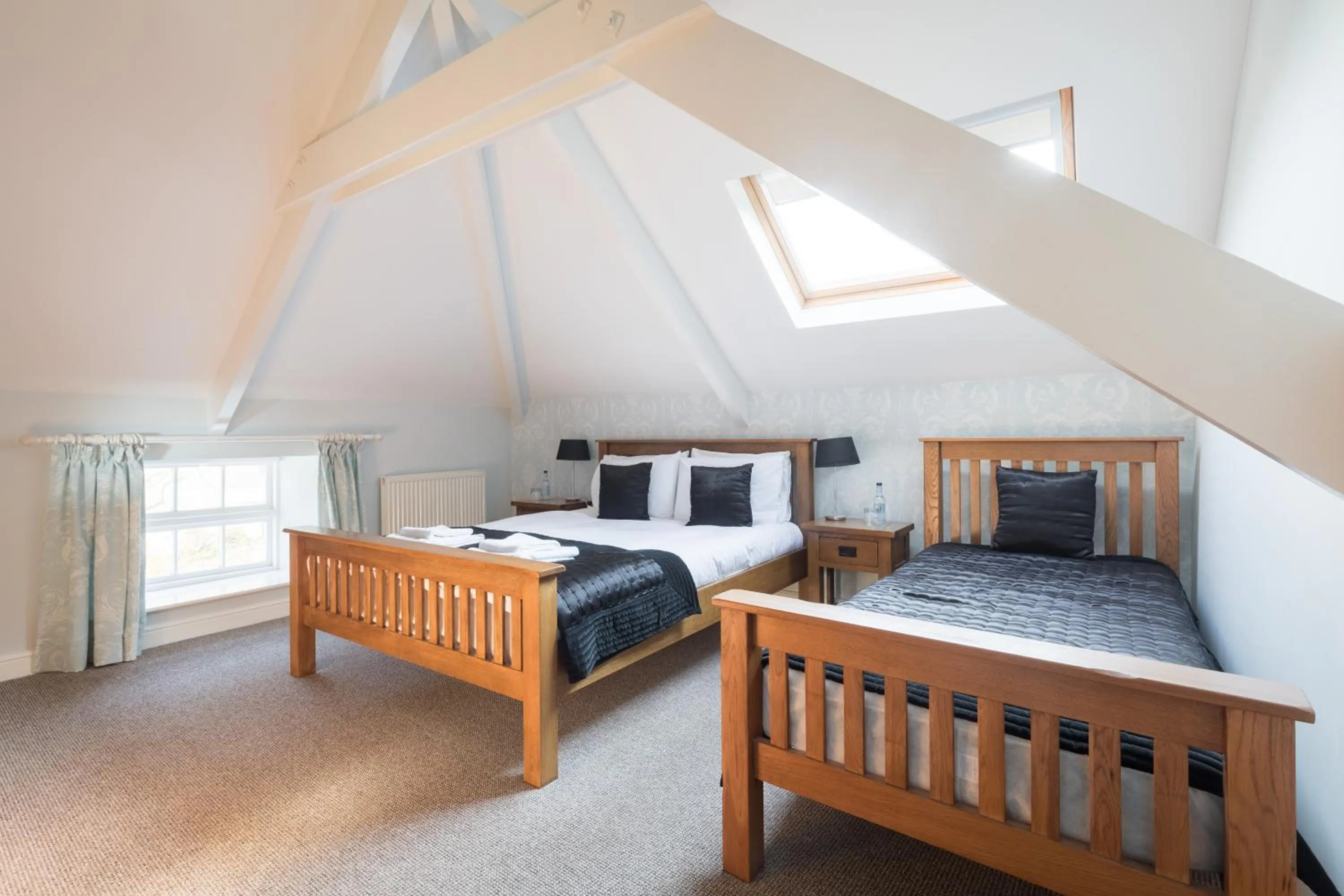 Bed in The Cambrian Inn