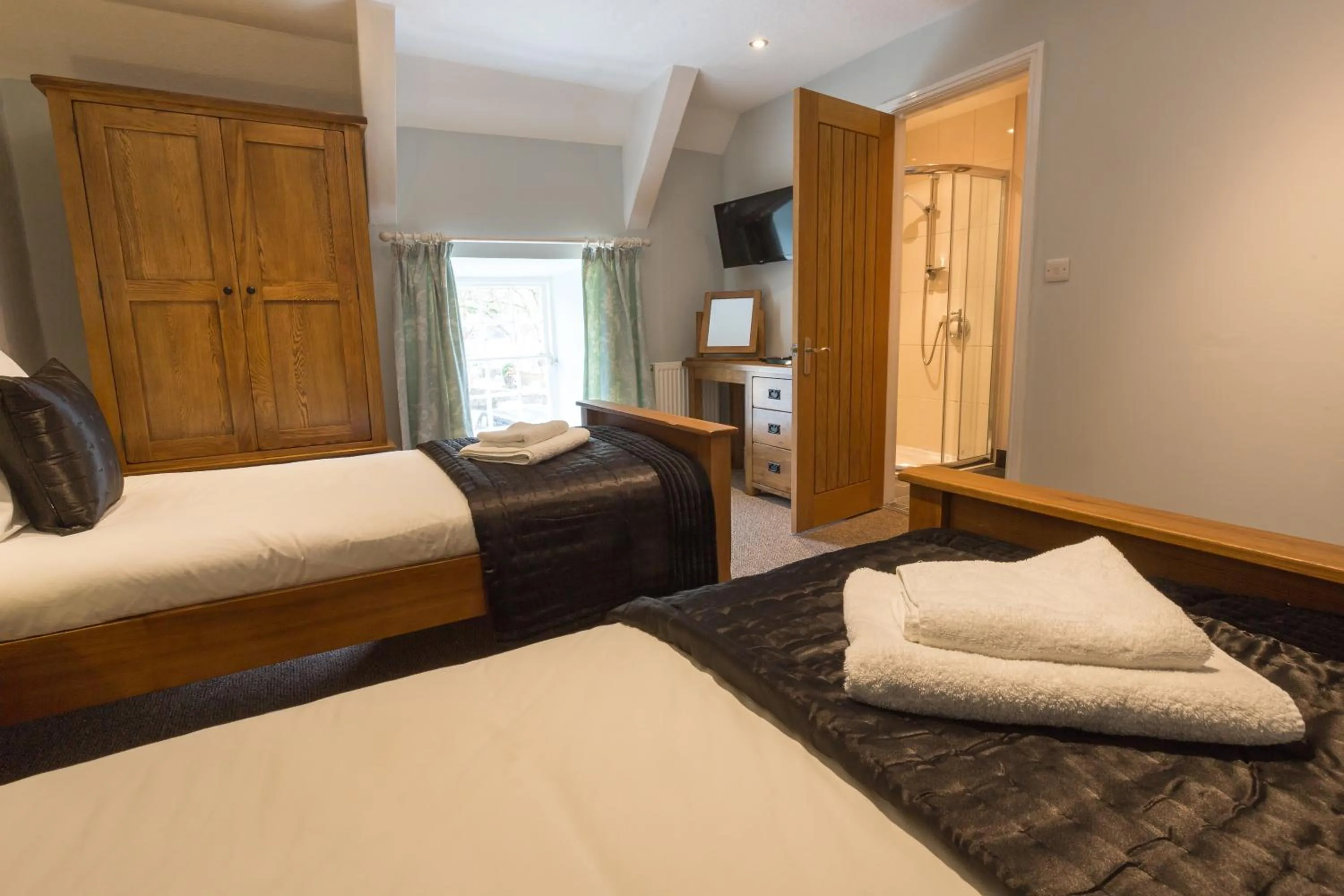 Bed in The Cambrian Inn