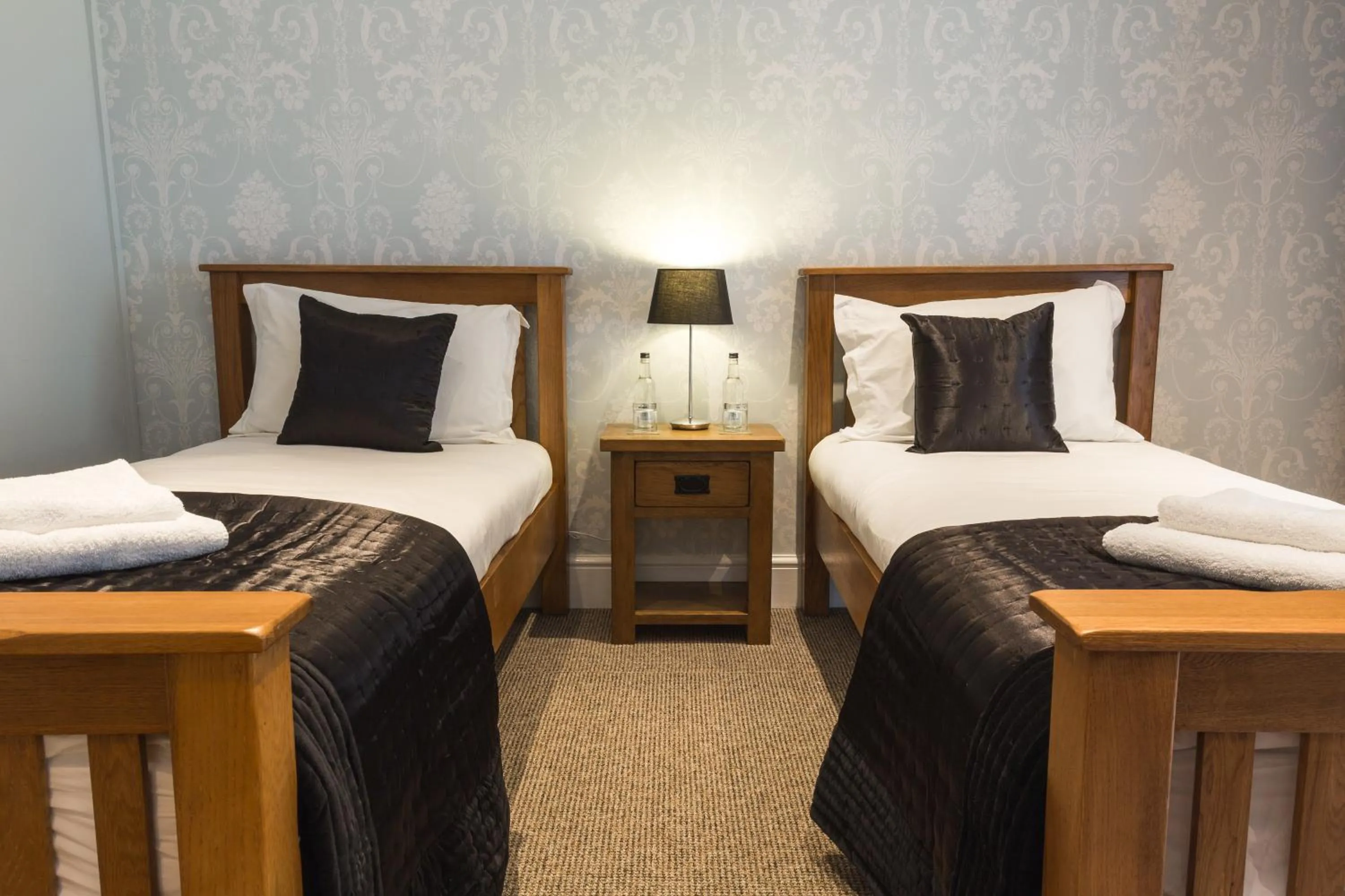 Bed in The Cambrian Inn