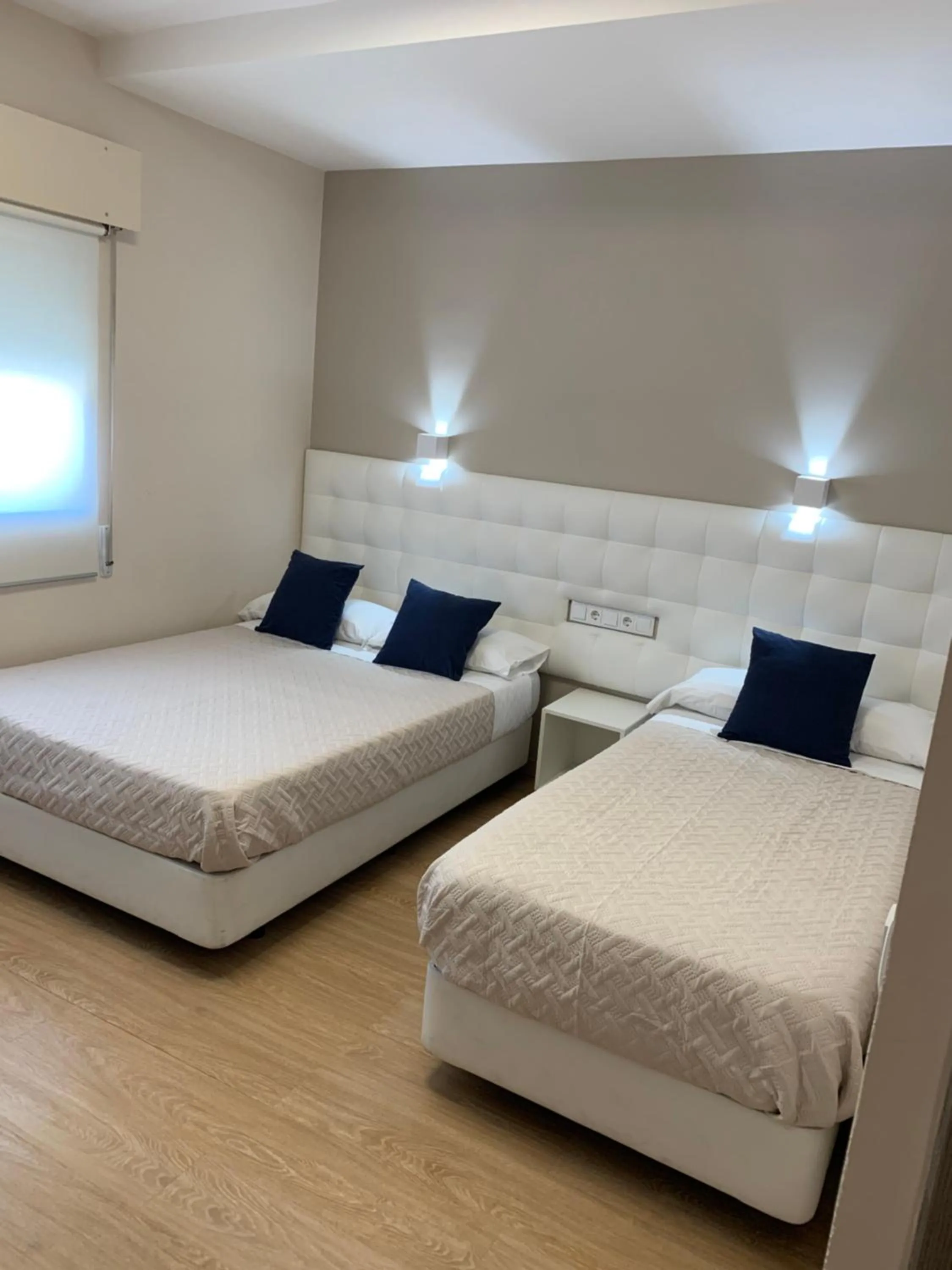 Bed in Hostal el Rocio