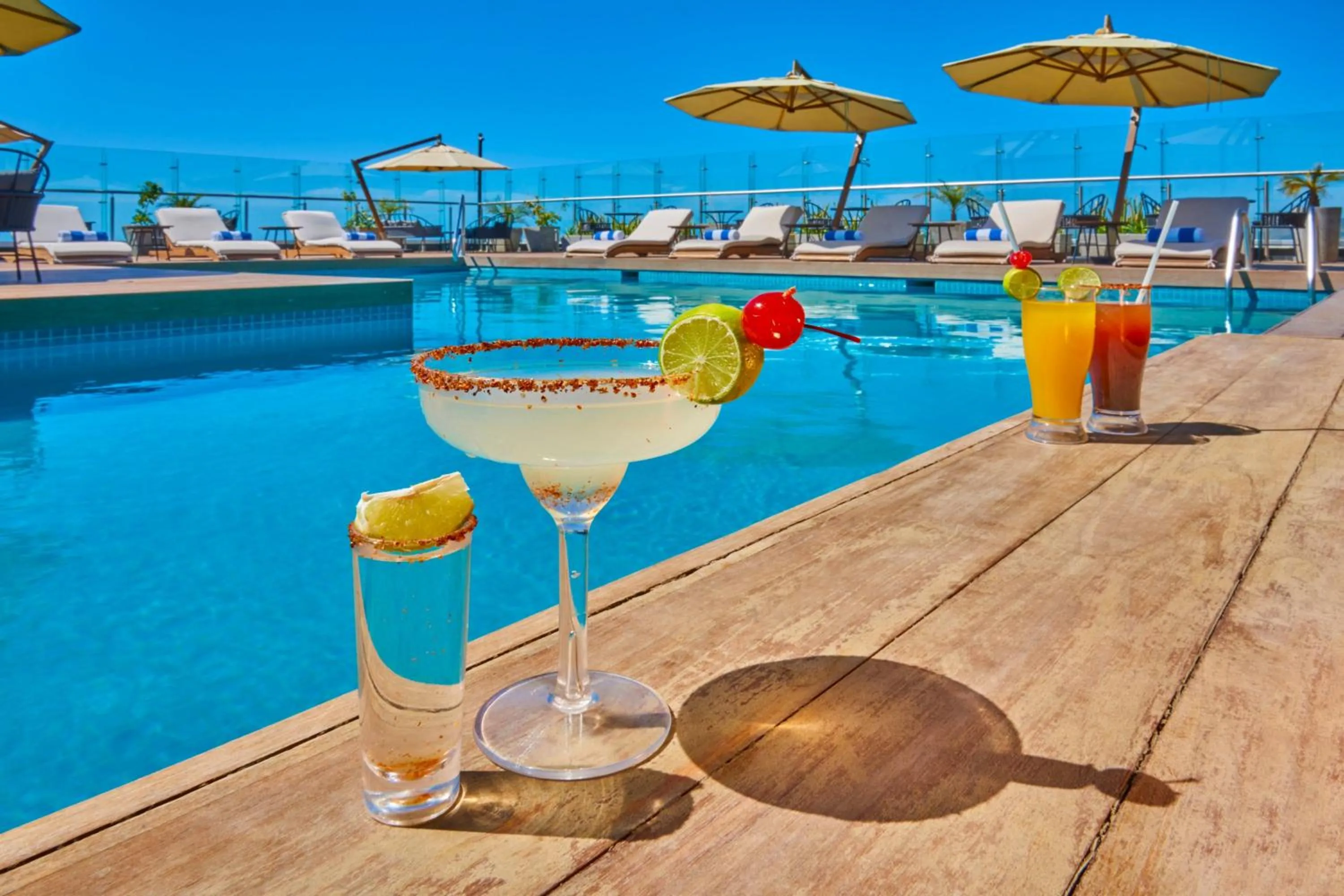 Swimming pool in City Express Plus by Marriott Ensenada