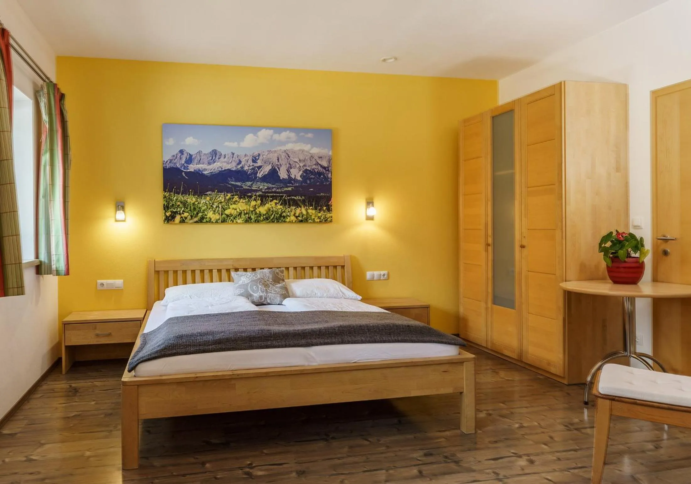 Bedroom, Bed in Appartements Naturnah