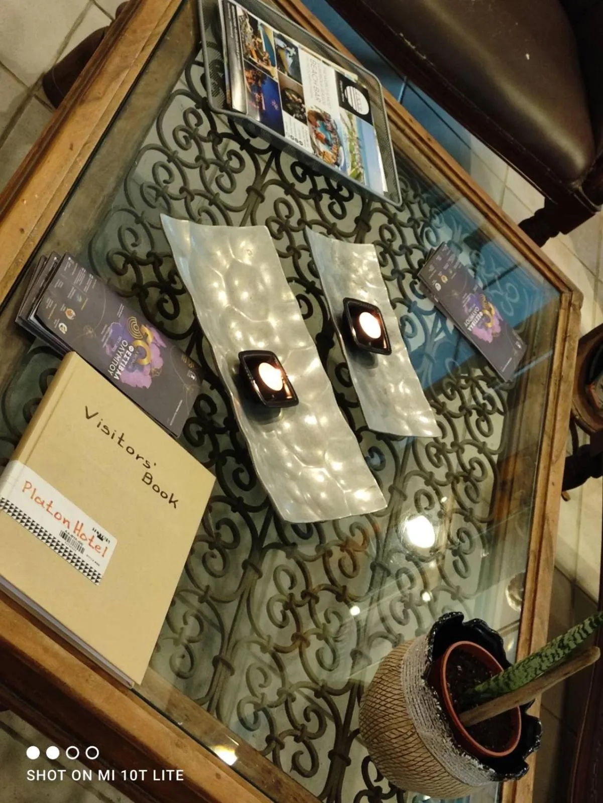 Lobby or reception in Hotel Platon Beach