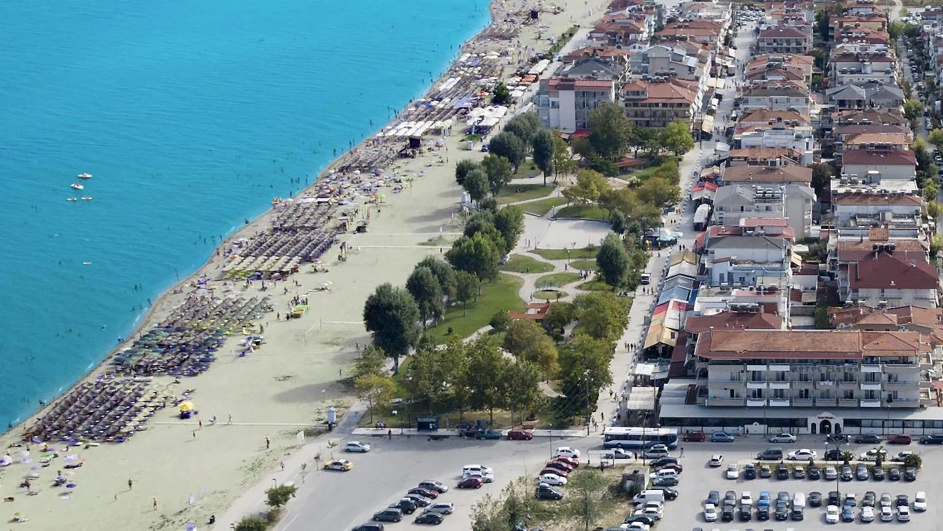 Day, Bird's-eye View in Hotel Platon Beach