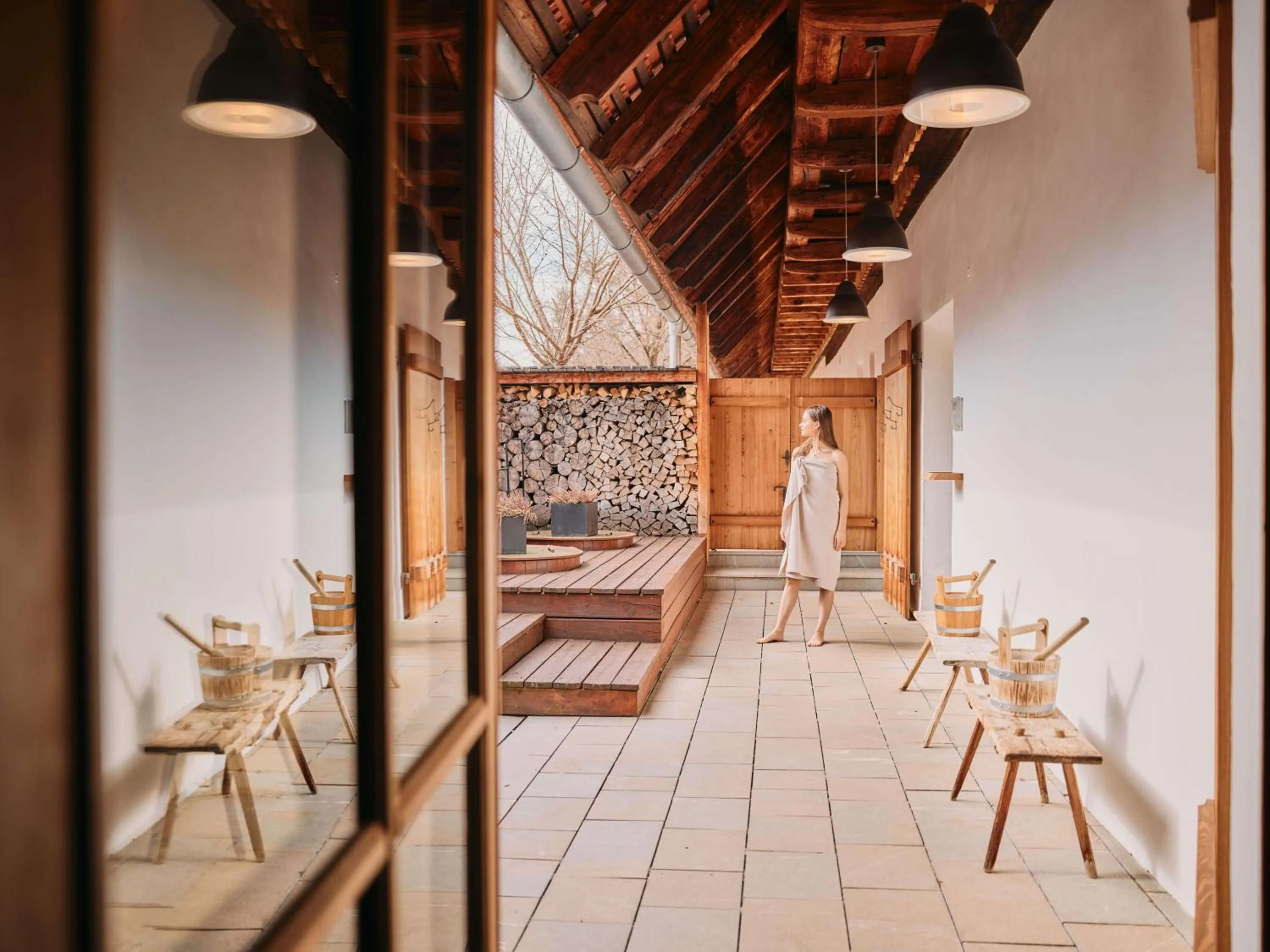 Spa and wellness centre/facilities, Bed in TAUROA G'Schlössl Murtal