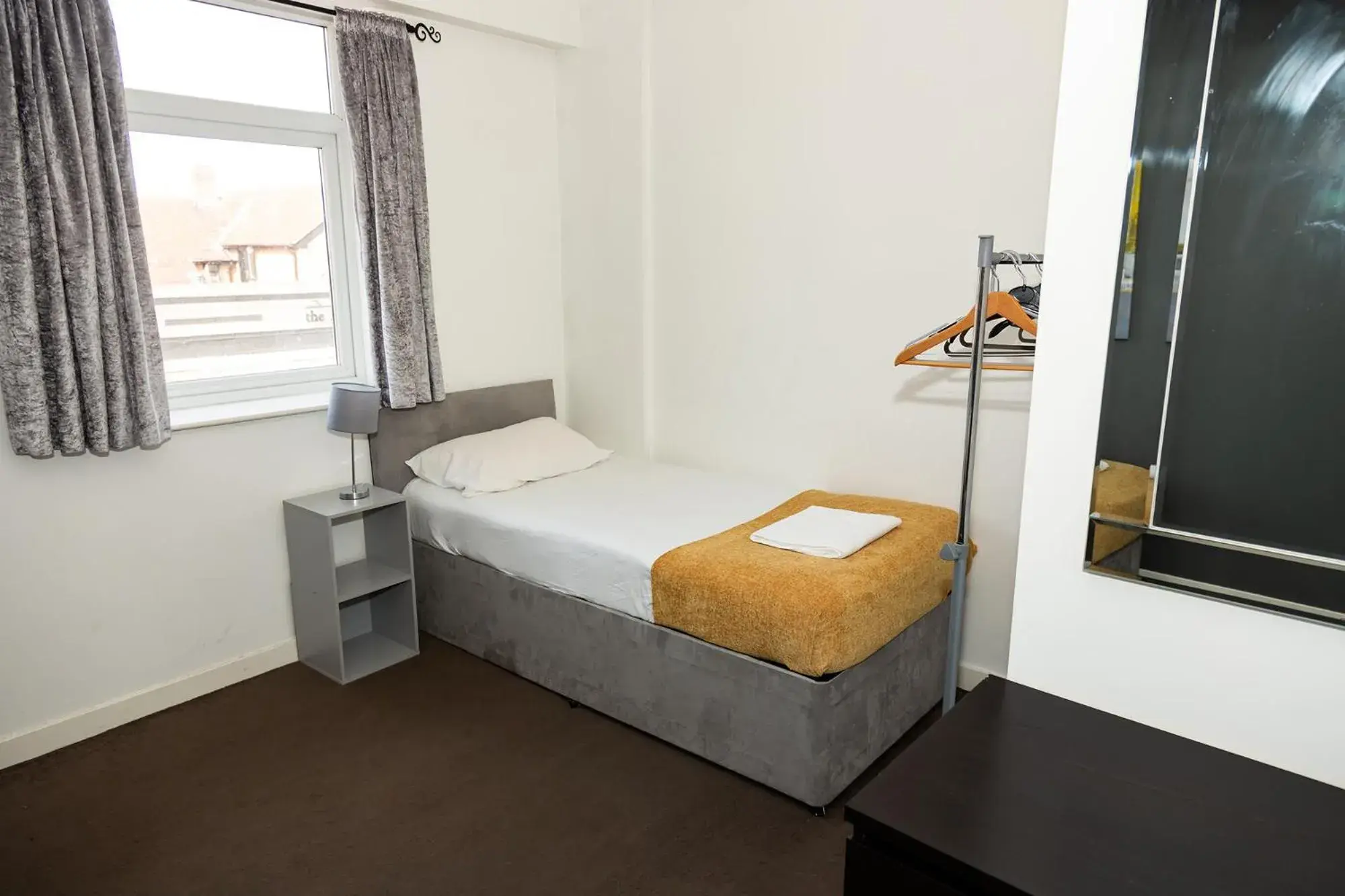 Bedroom, Bed in Alexander Apartments Roker