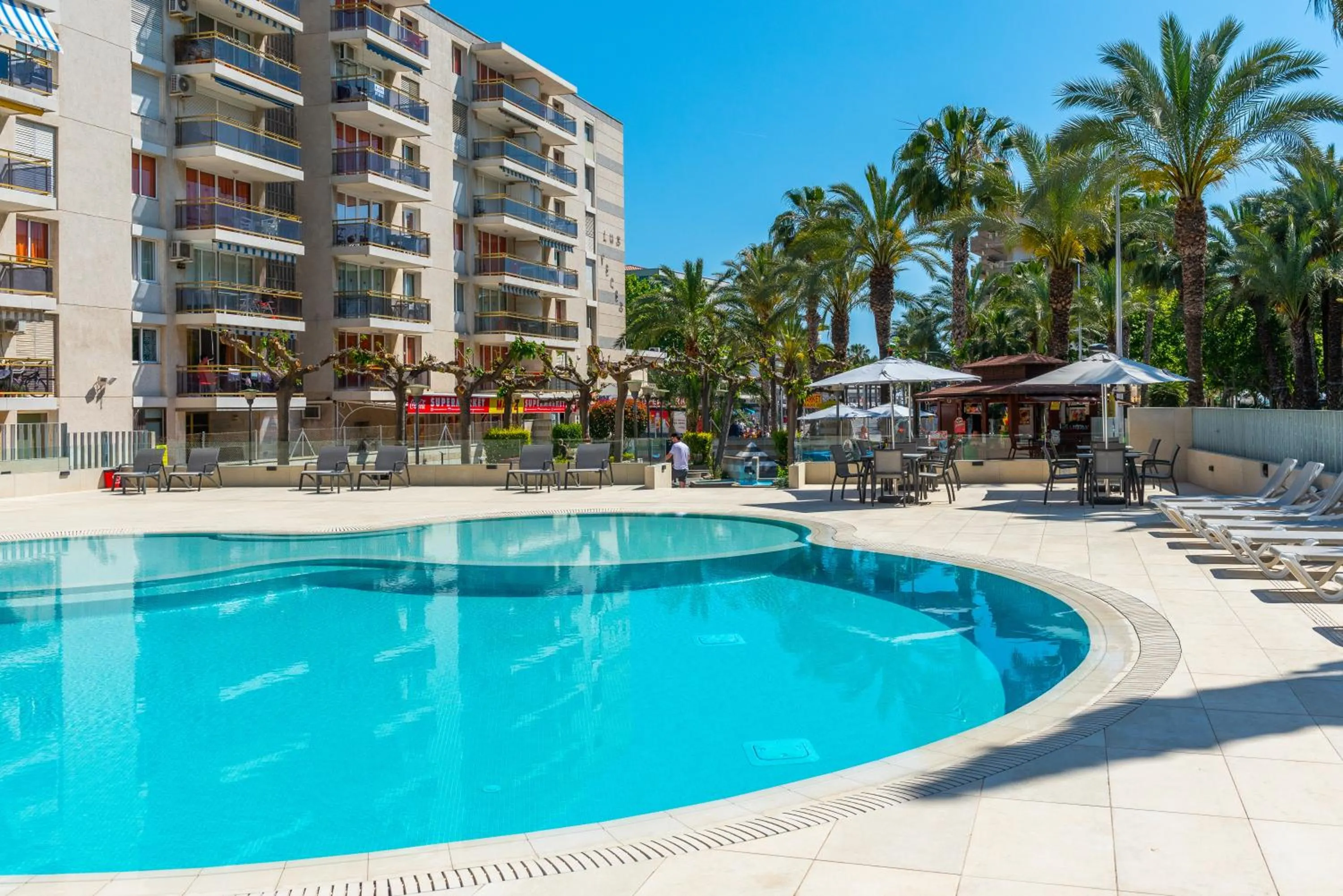 Swimming pool in Rentalmar Los Peces