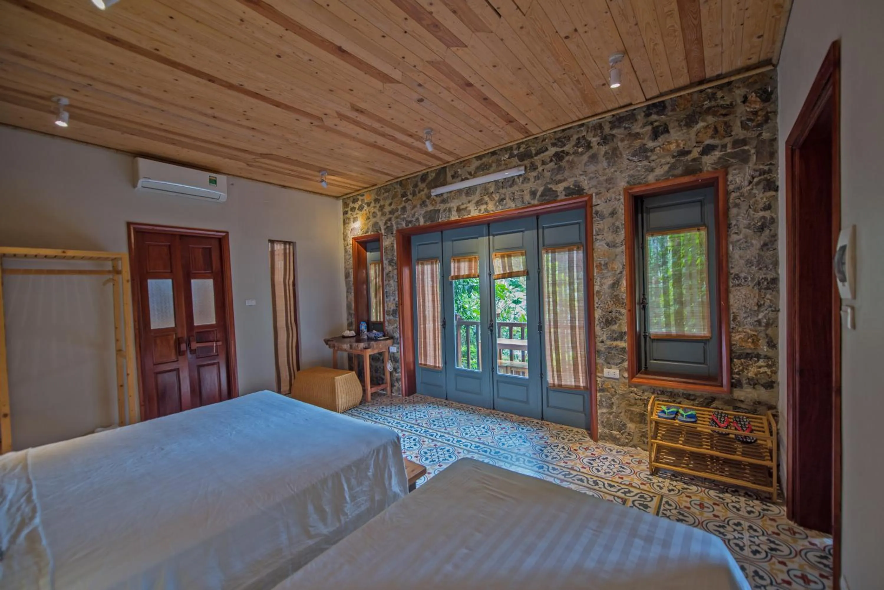 Bedroom, Bed in LittleTamCoc Boutique Villa Ninh Binh