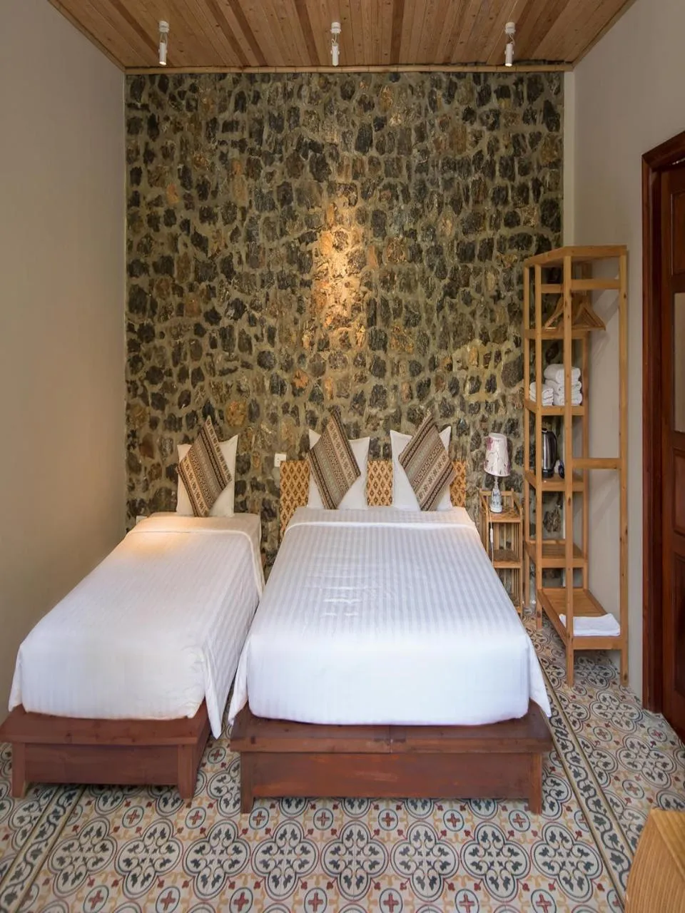 Bed in LittleTamCoc Boutique Villa Ninh Binh