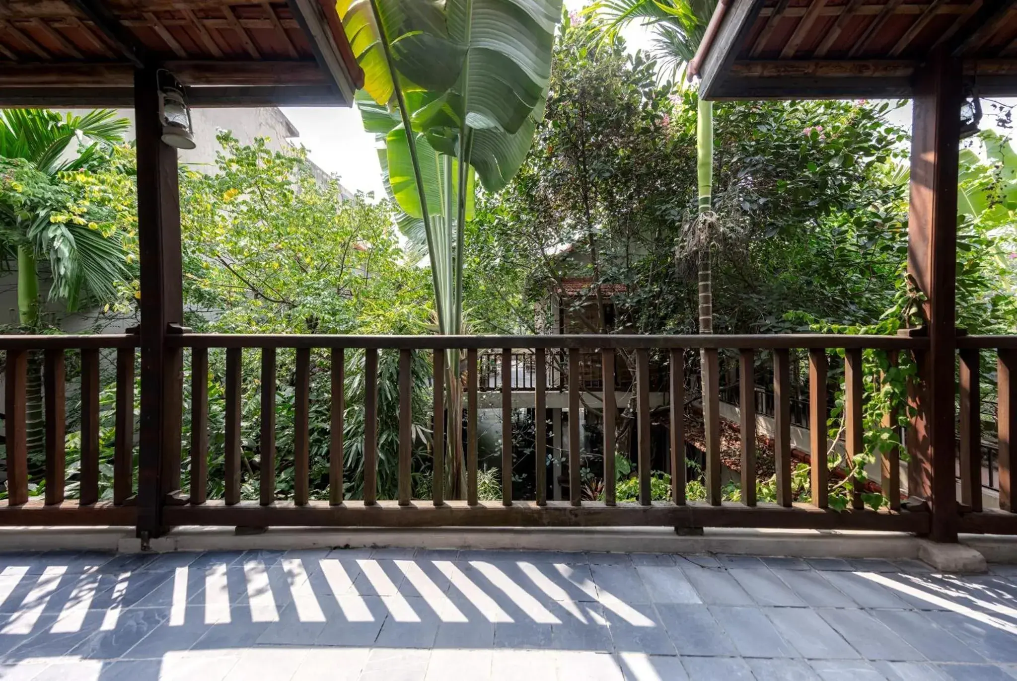 Garden view in LittleTamCoc Boutique Villa Ninh Binh Garden view in LittleTamCoc Boutique Villa Ninh Binh