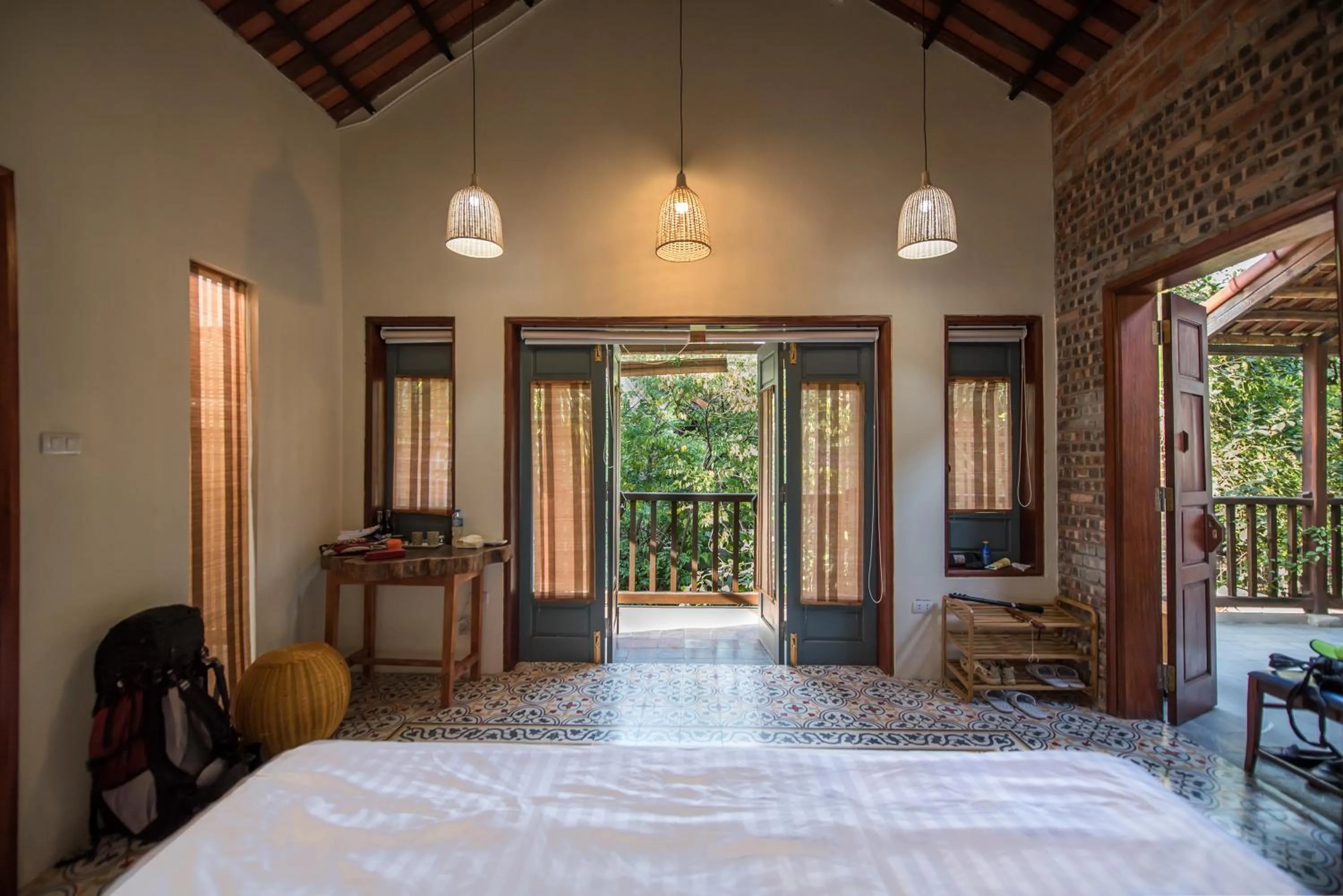 Bedroom, Bed in LittleTamCoc Boutique Villa Ninh Binh