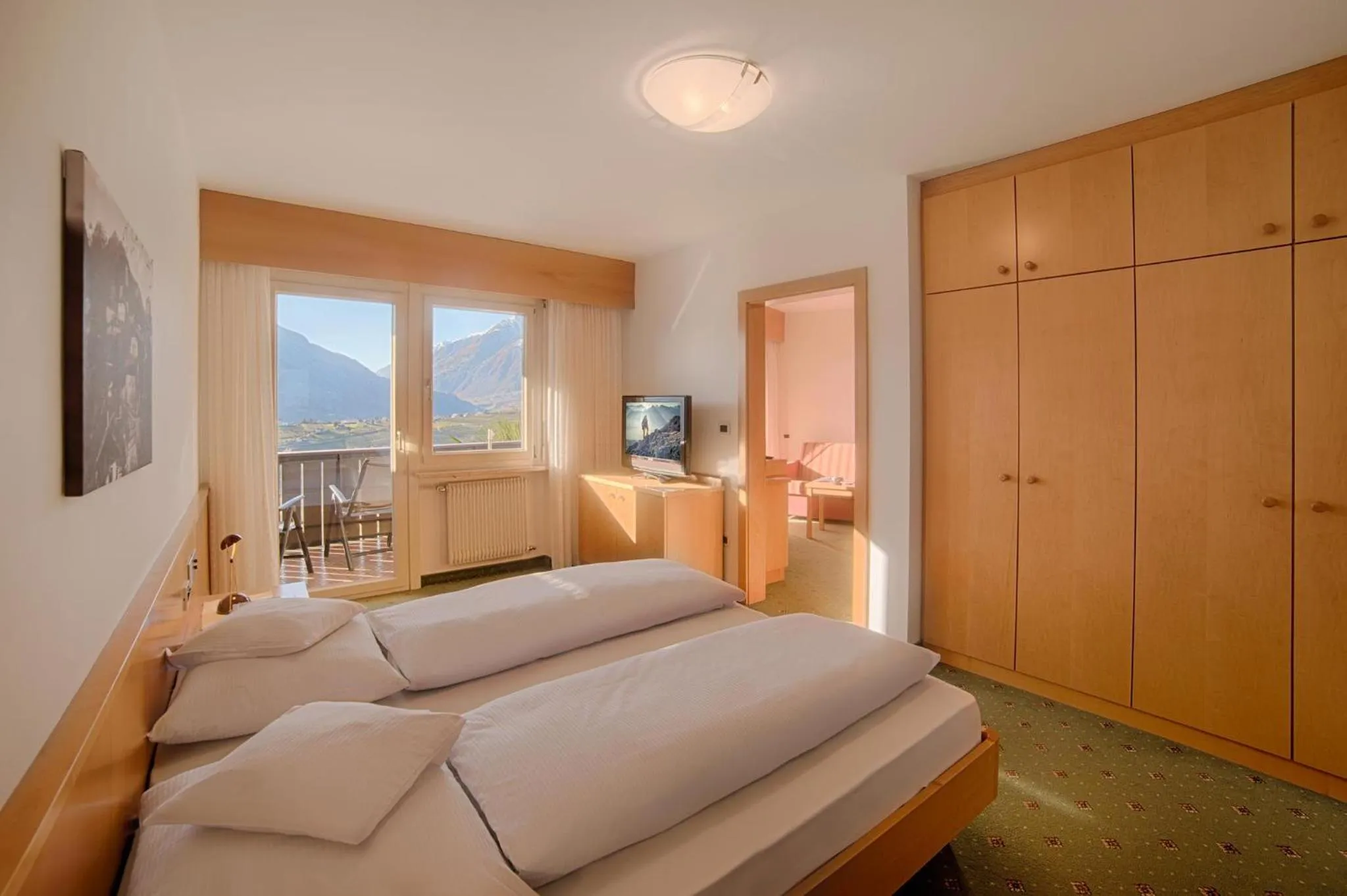 Bedroom, Bed in Appartment Maria