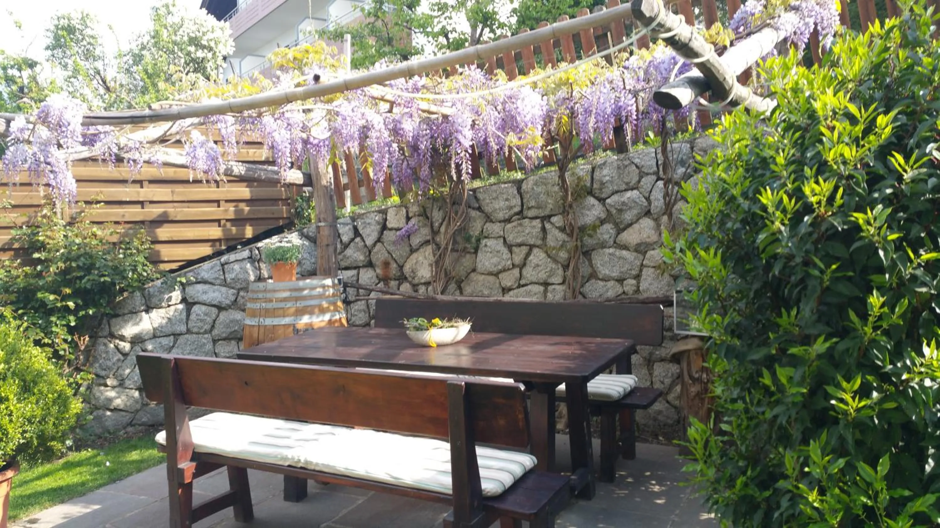 Garden in Appartment Maria