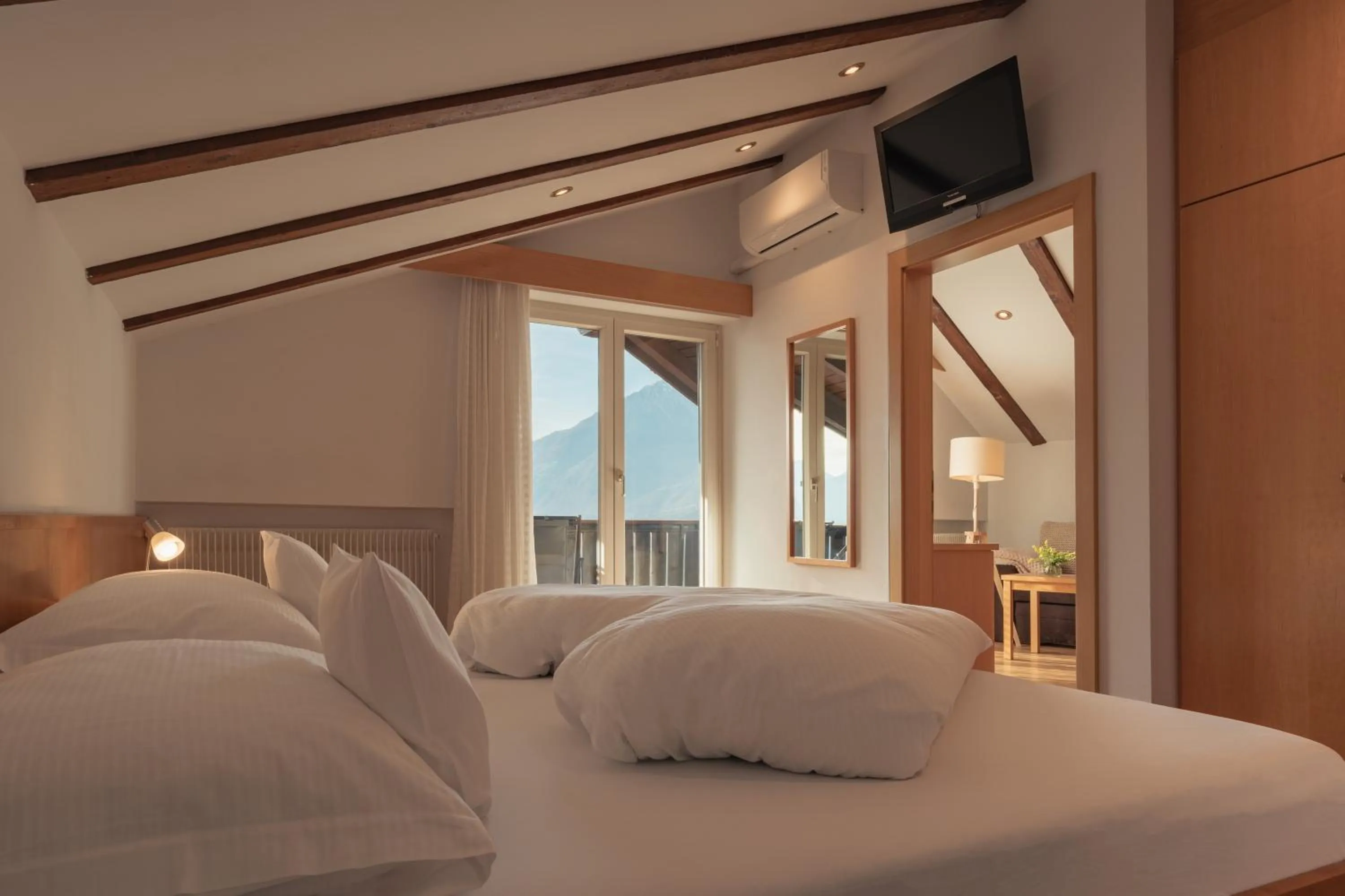 Bedroom, Bed in Appartment Maria