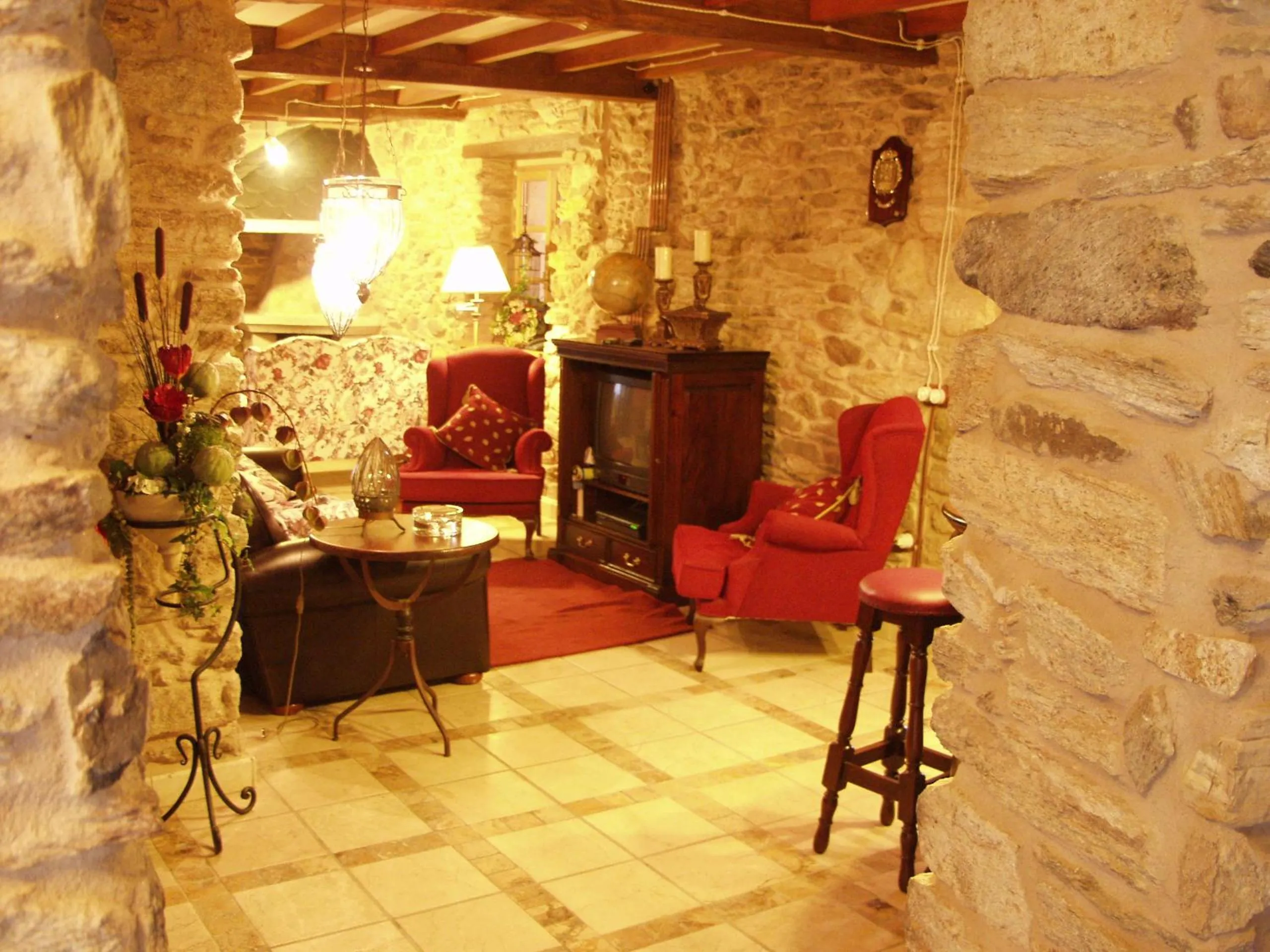 Seating area in Casa Almoina