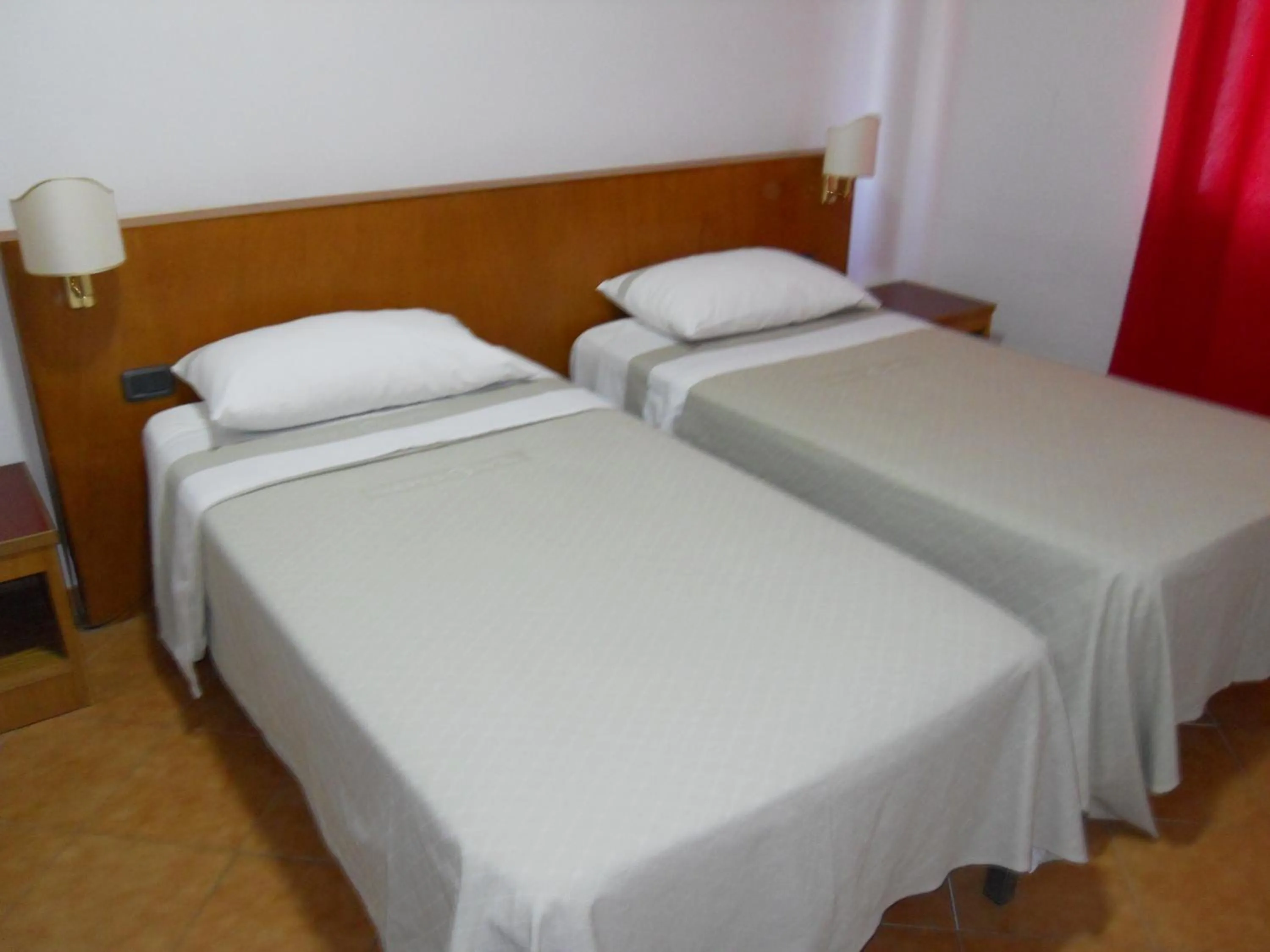 Bed in Grand Hotel Pavone