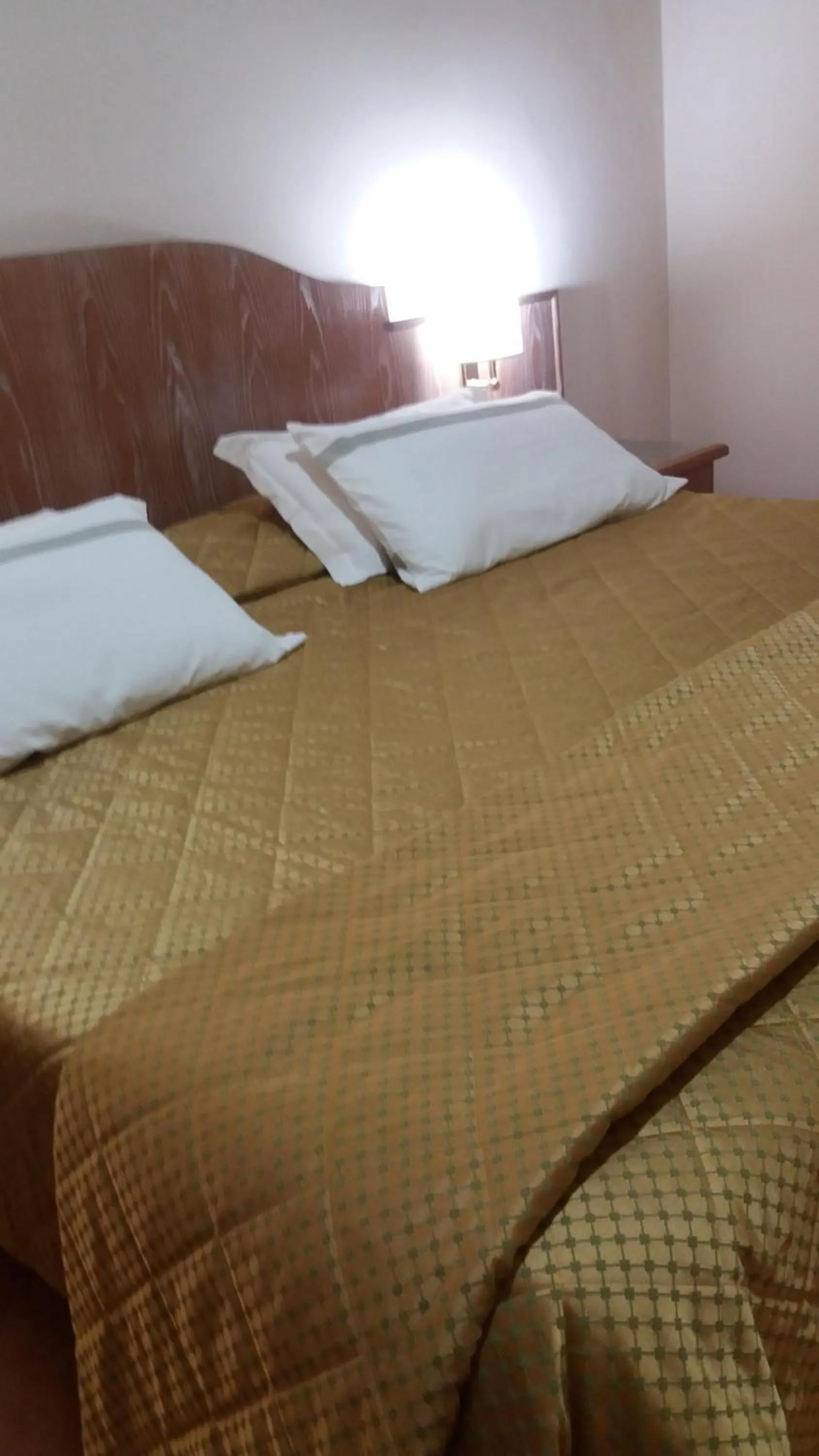 Bed in Grand Hotel Pavone