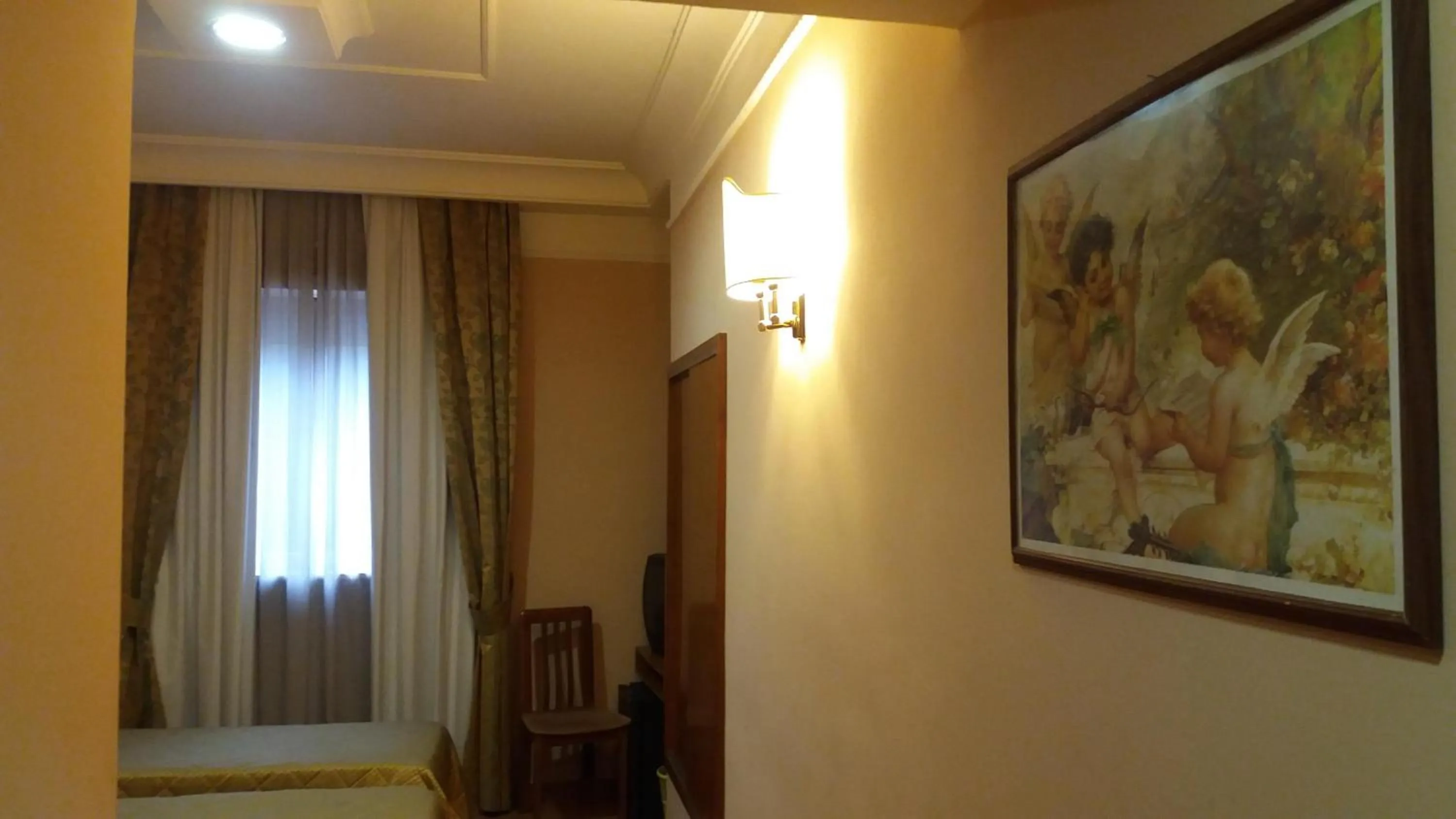 Bed in Grand Hotel Pavone