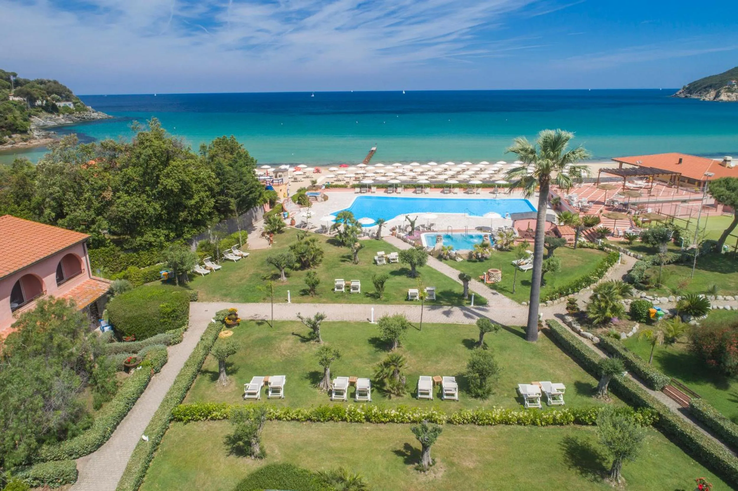 Bird's eye view in Hotel Del Golfo