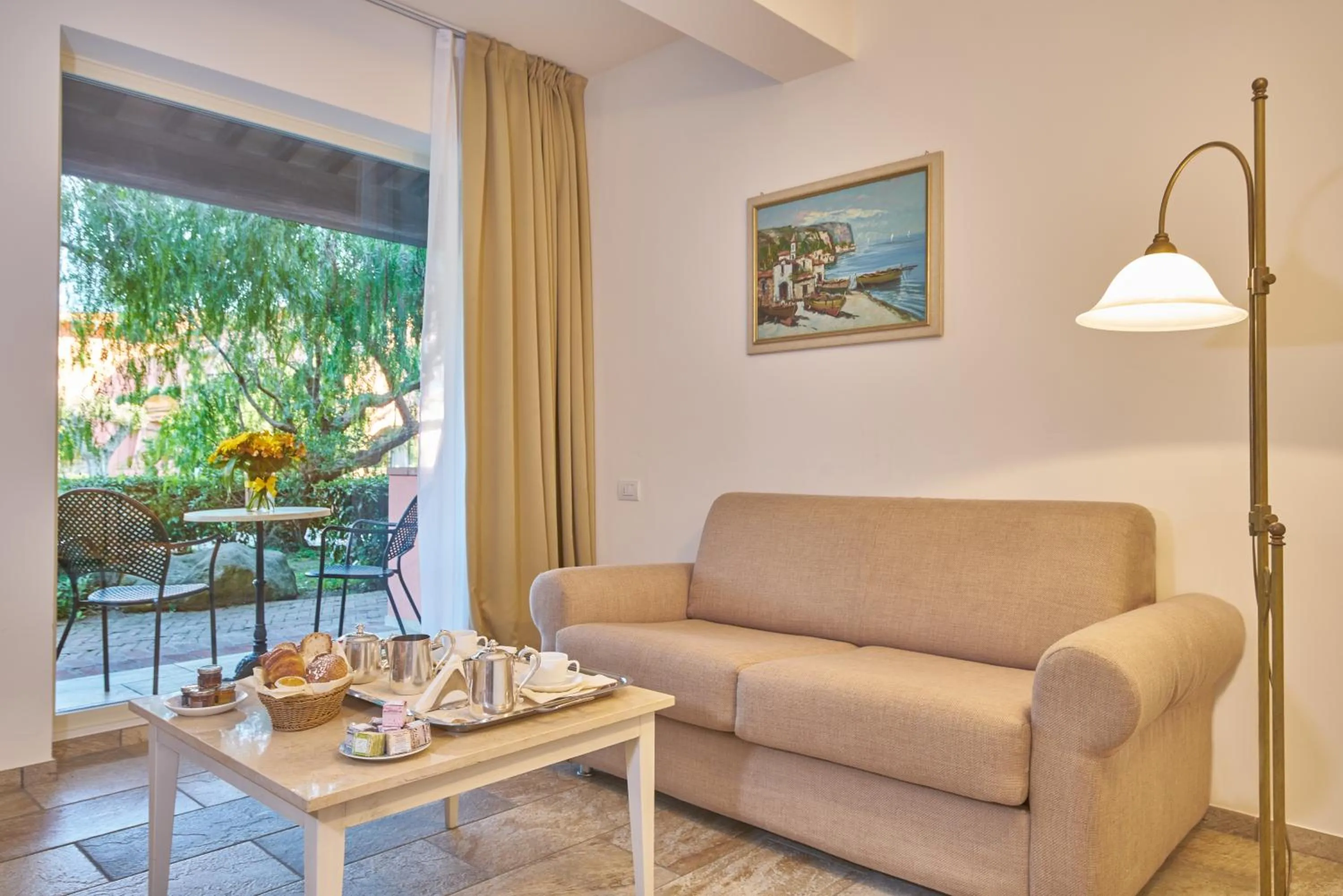 Living room in Hotel Del Golfo