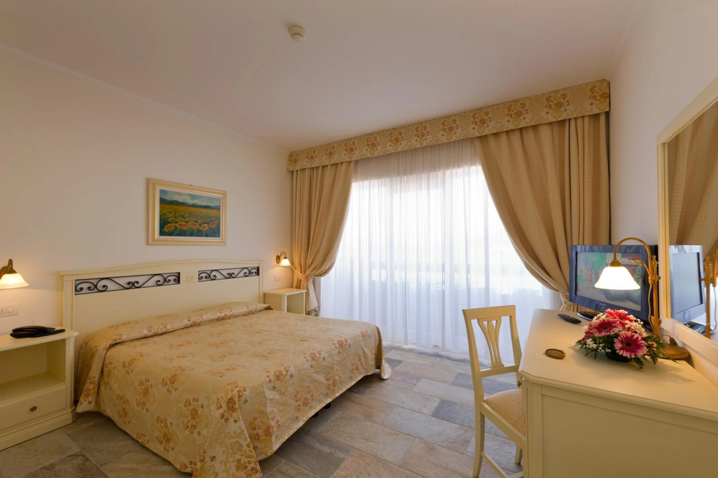 Bedroom, Bed in Hotel Del Golfo