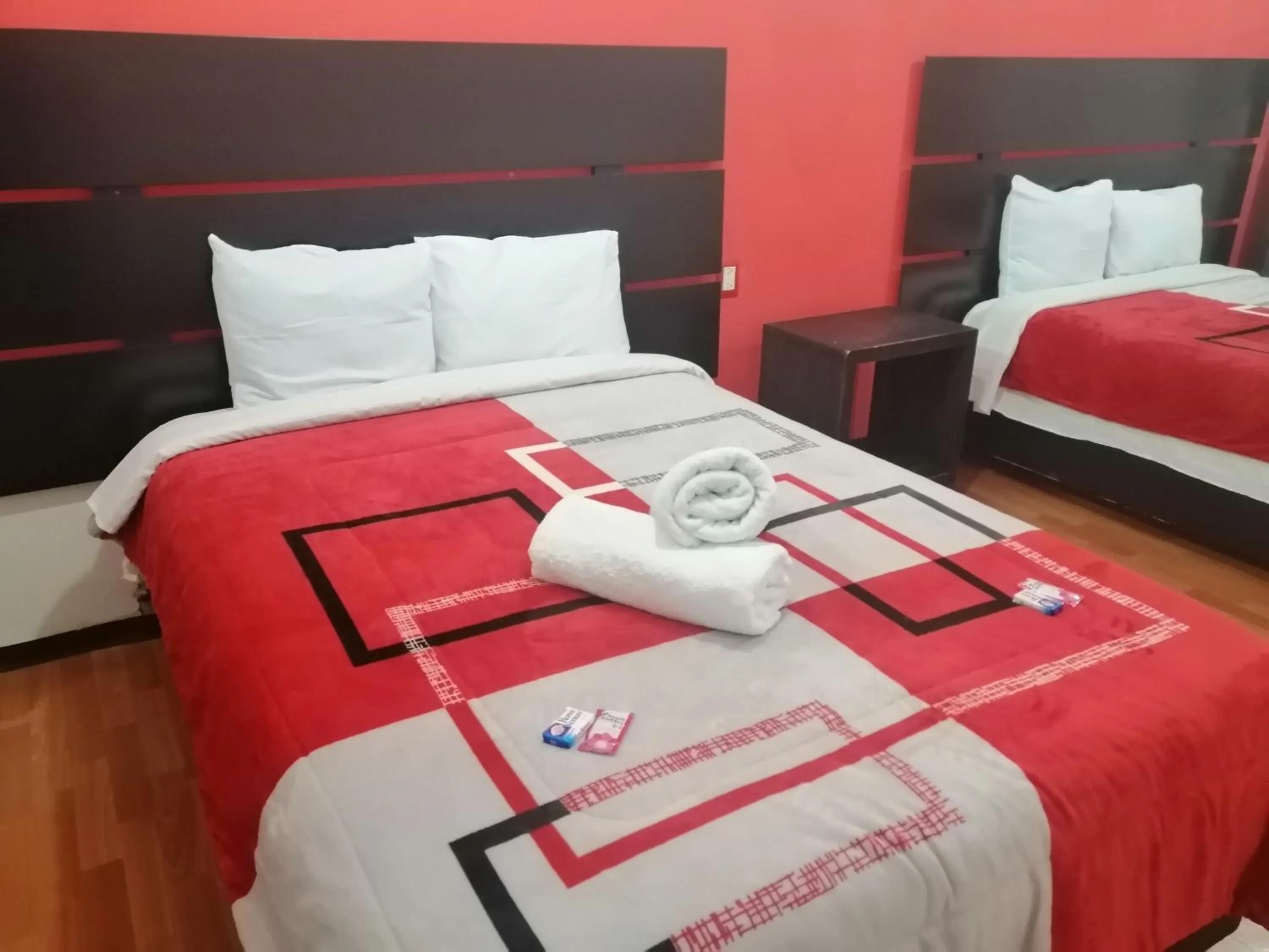 Bed in Hotel Boutique Otomi cerca de Tolantongo