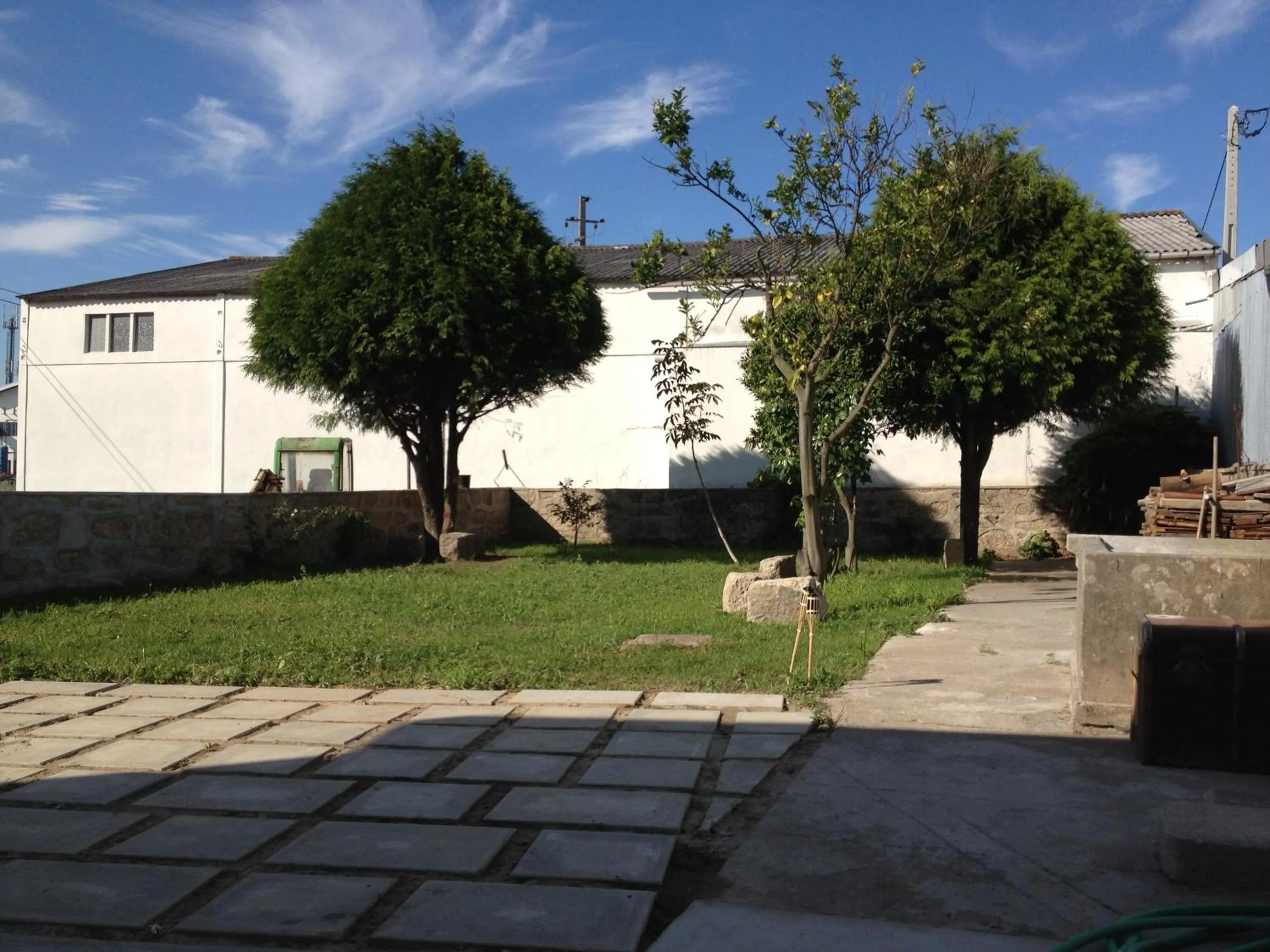 Garden in AirPorto Hostel