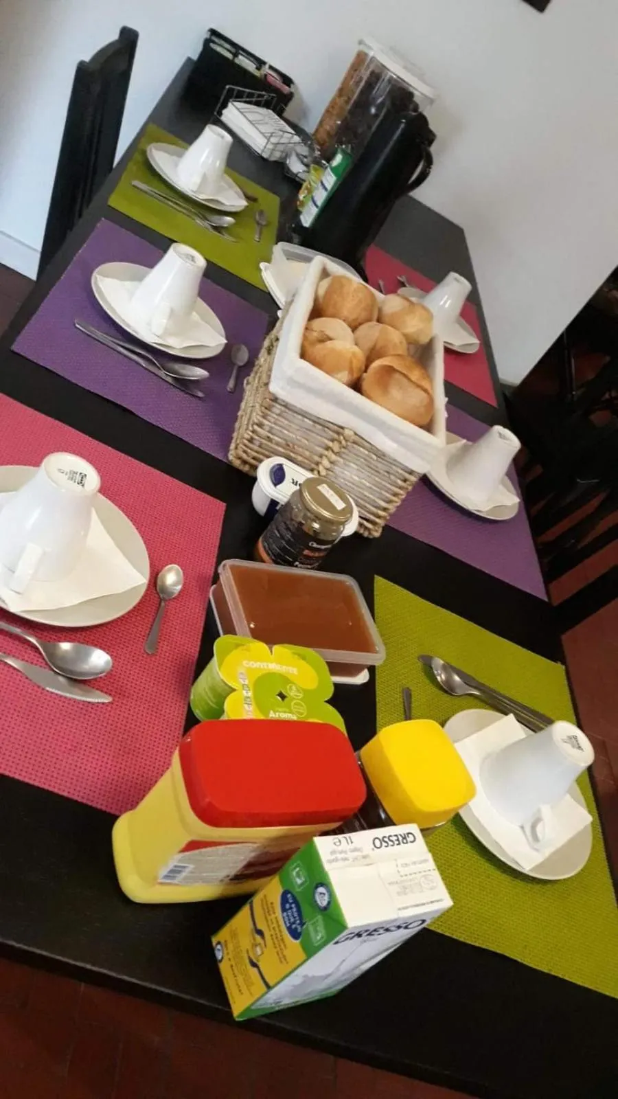 Breakfast in AirPorto Hostel