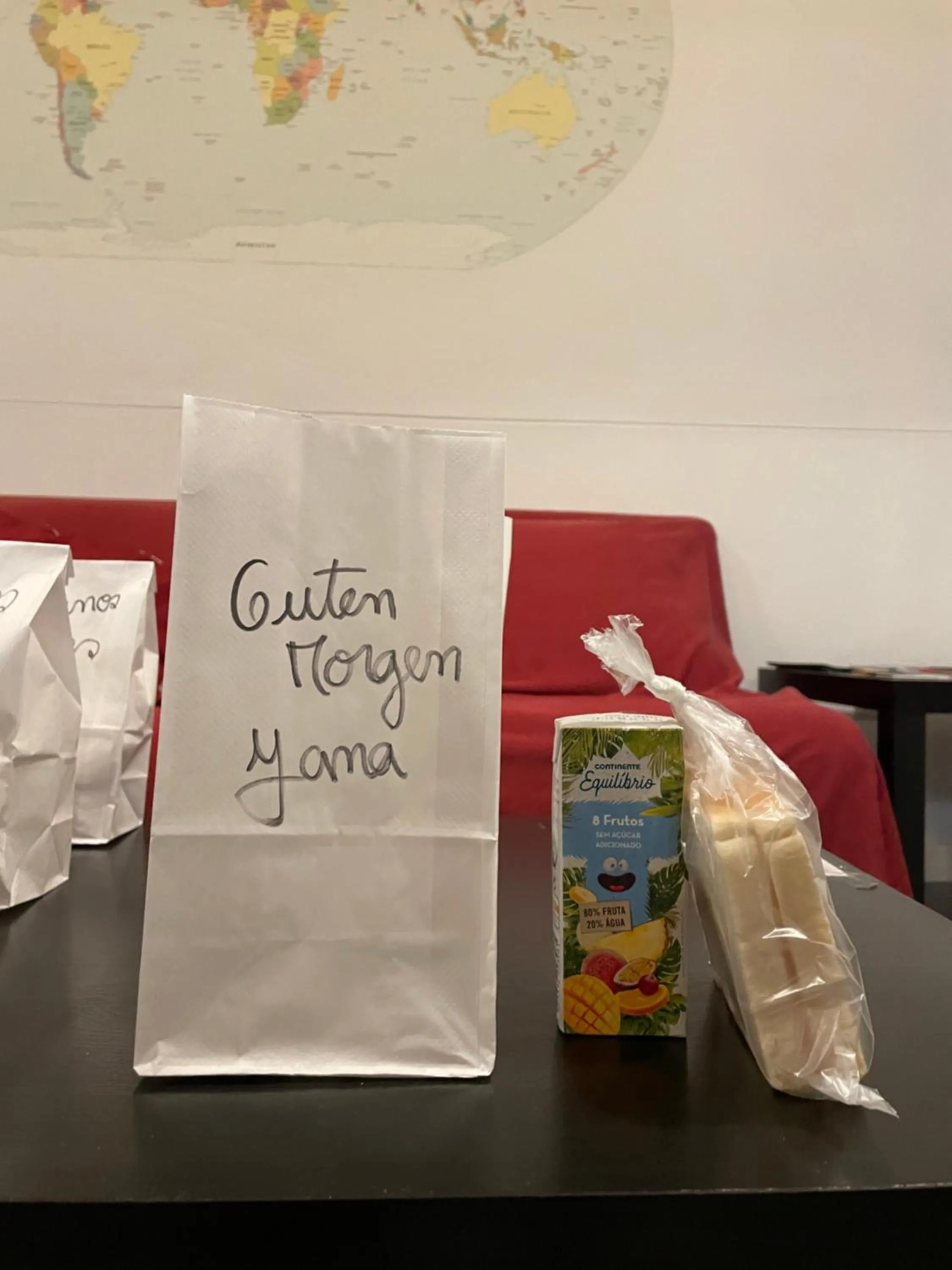 Breakfast in AirPorto Hostel