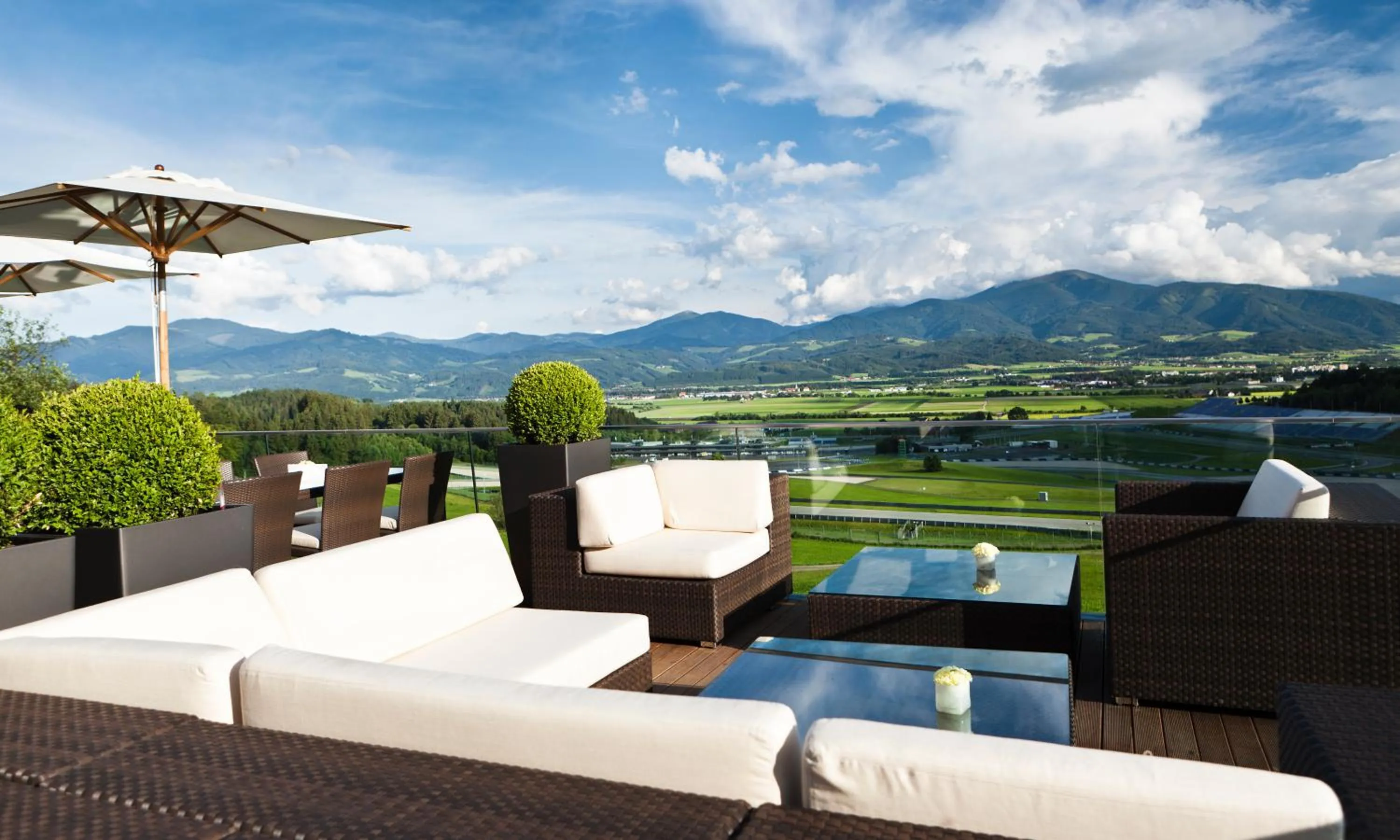 View (from property/room) in WIEDERERÖFFNUNG - TAUROA Schönberghof Spielberg
