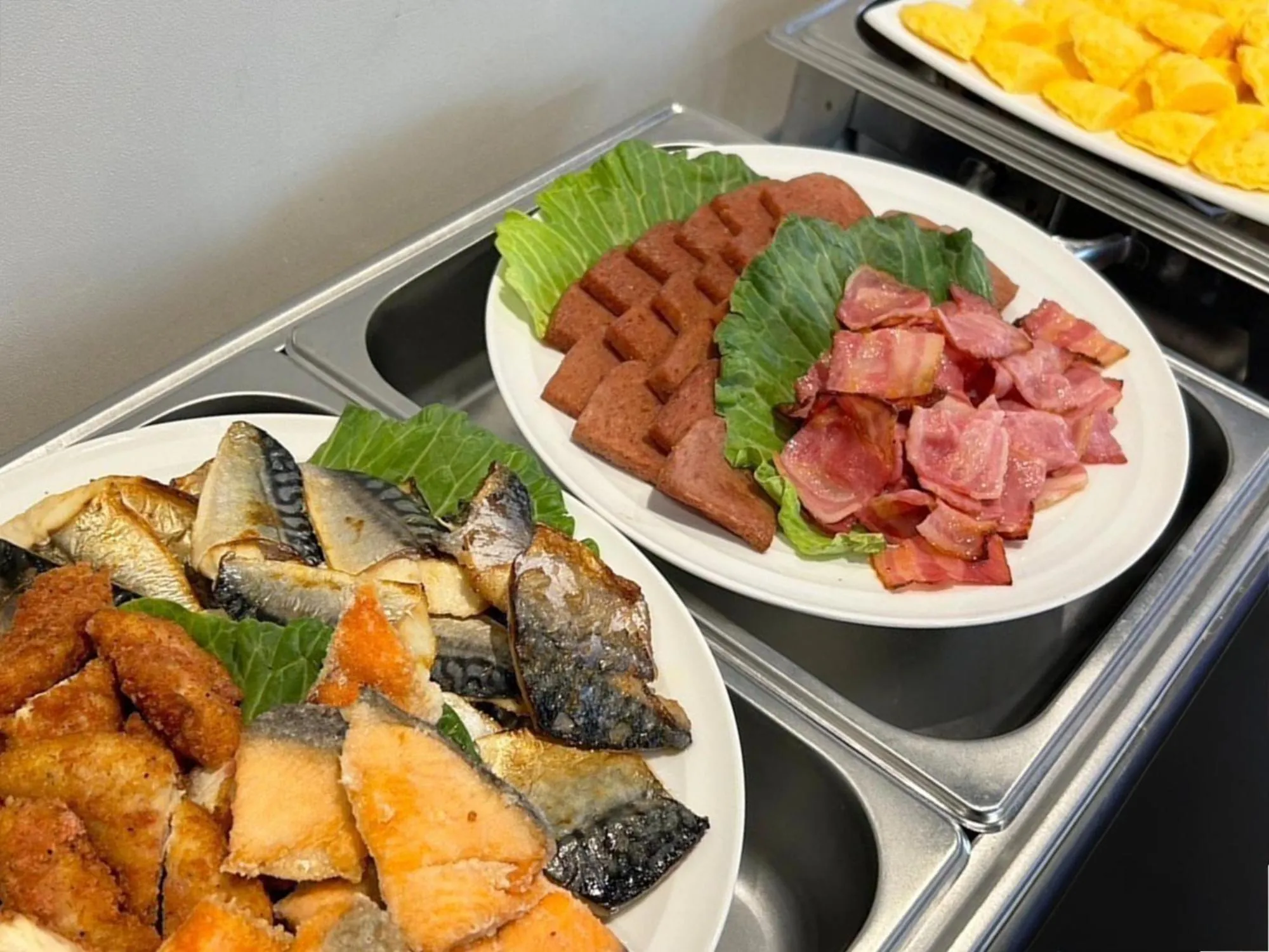 Buffet breakfast in Green Rich Hotel & Capsule Naha - Artificial hot spring Futamata Yunohana