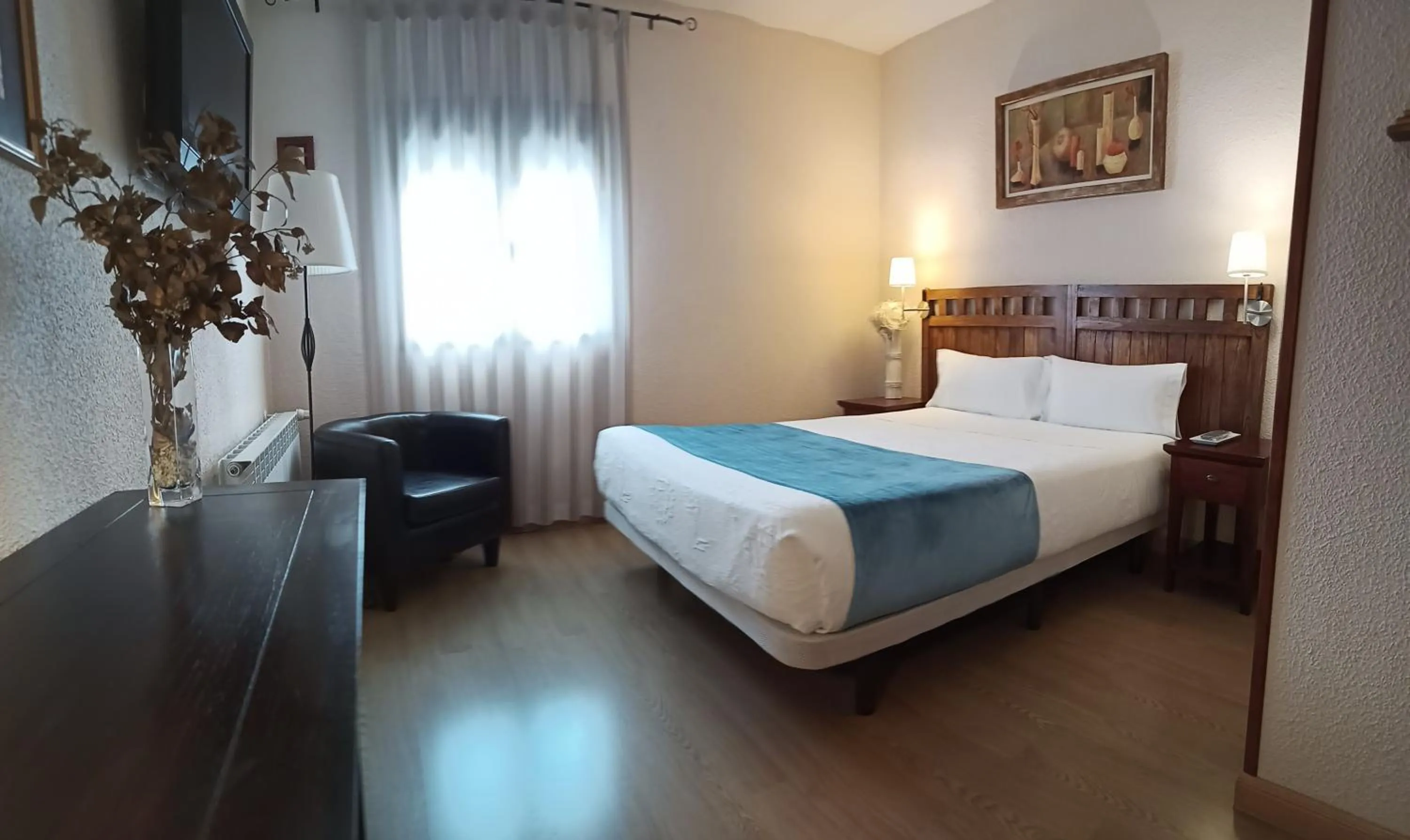 Bed in Hostal Rural Moratín