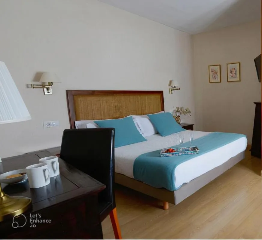 Bed in Hostal Rural Moratín