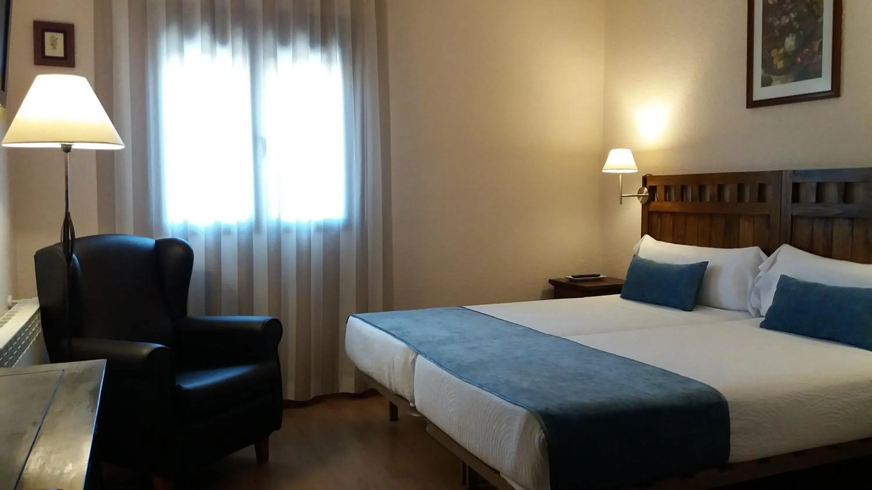 Bed in Hostal Rural Moratín