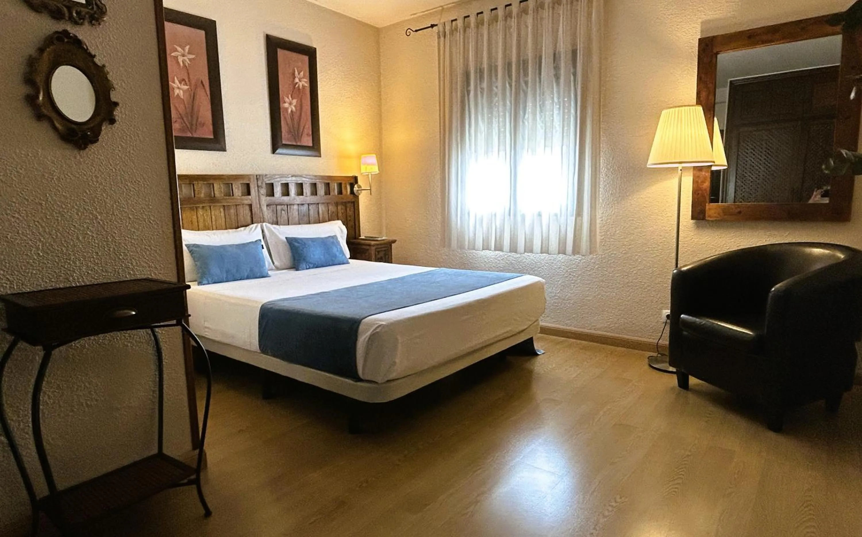 Bed in Hostal Rural Moratín