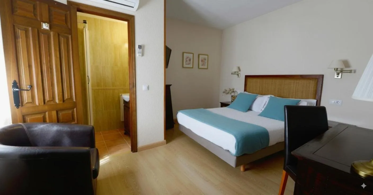 Bed in Hostal Rural Moratín