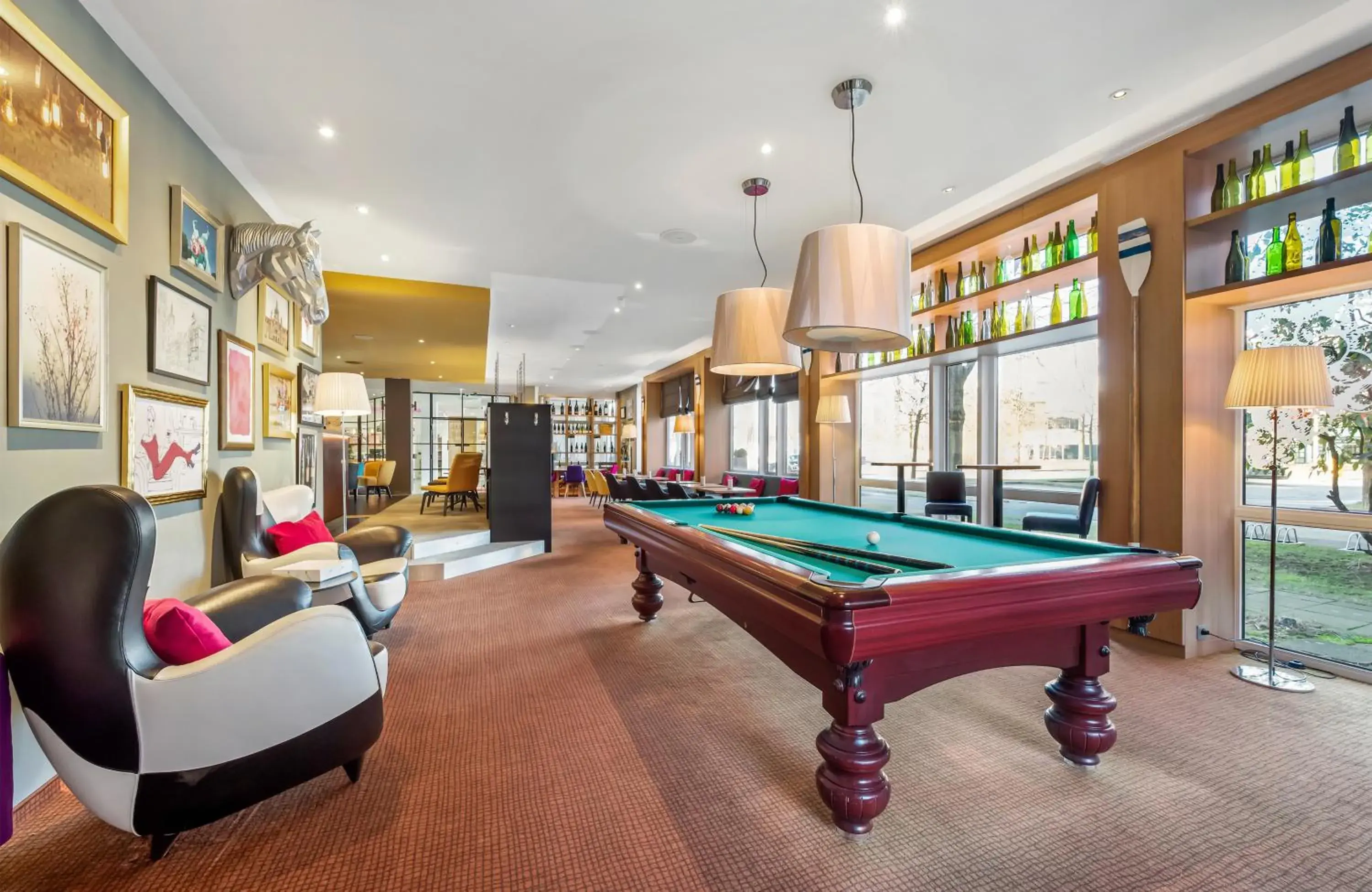 Lobby or reception in ibis Hotel Hannover Medical Park Lobby or reception in ibis Hotel Hannover Medical Park