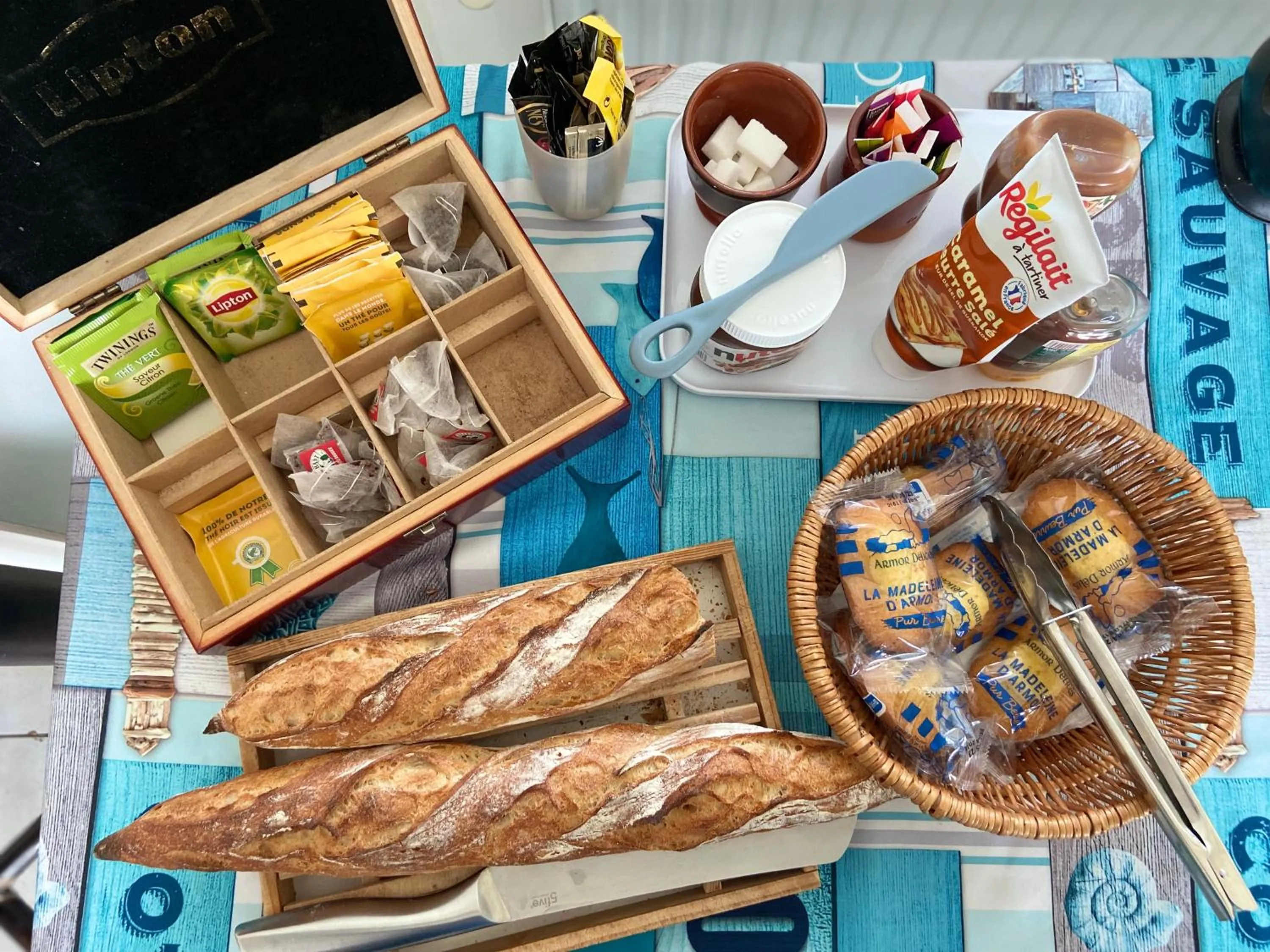 Breakfast in Domaine de Kerzuat