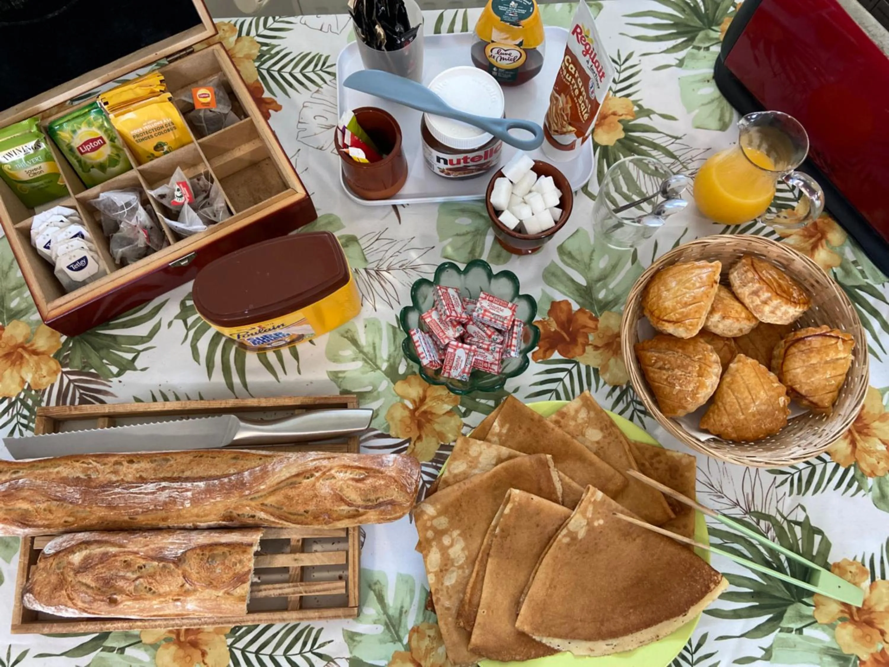Breakfast in Domaine de Kerzuat