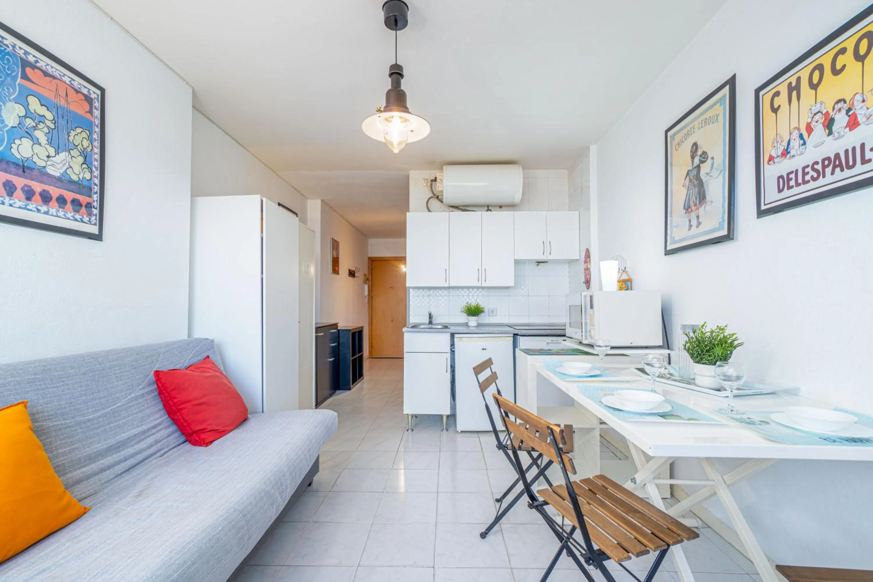 Kitchen or kitchenette in Basic Comfort Studio Miami 7º 0111