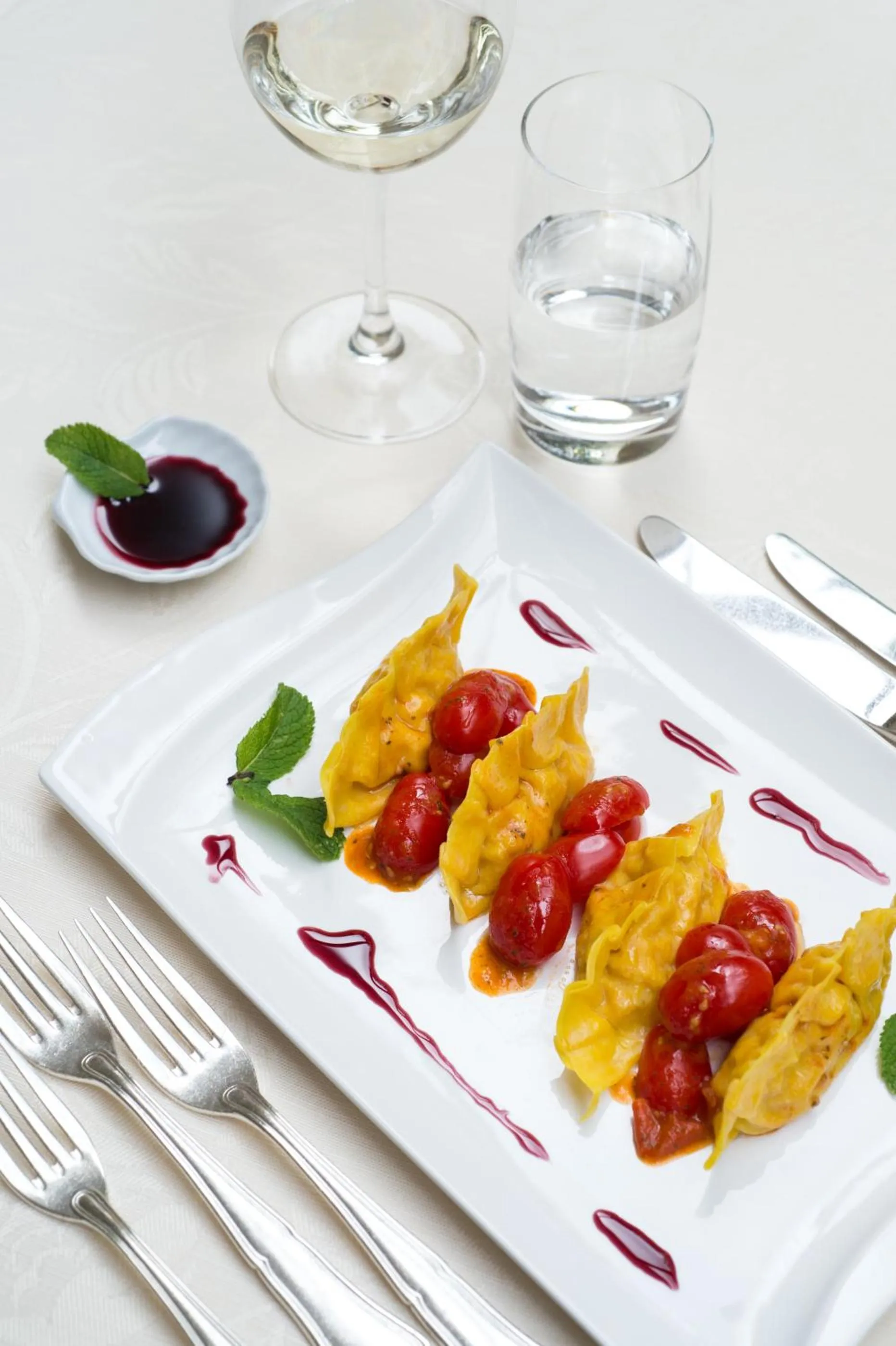 Dinner in Hotel Hermitage