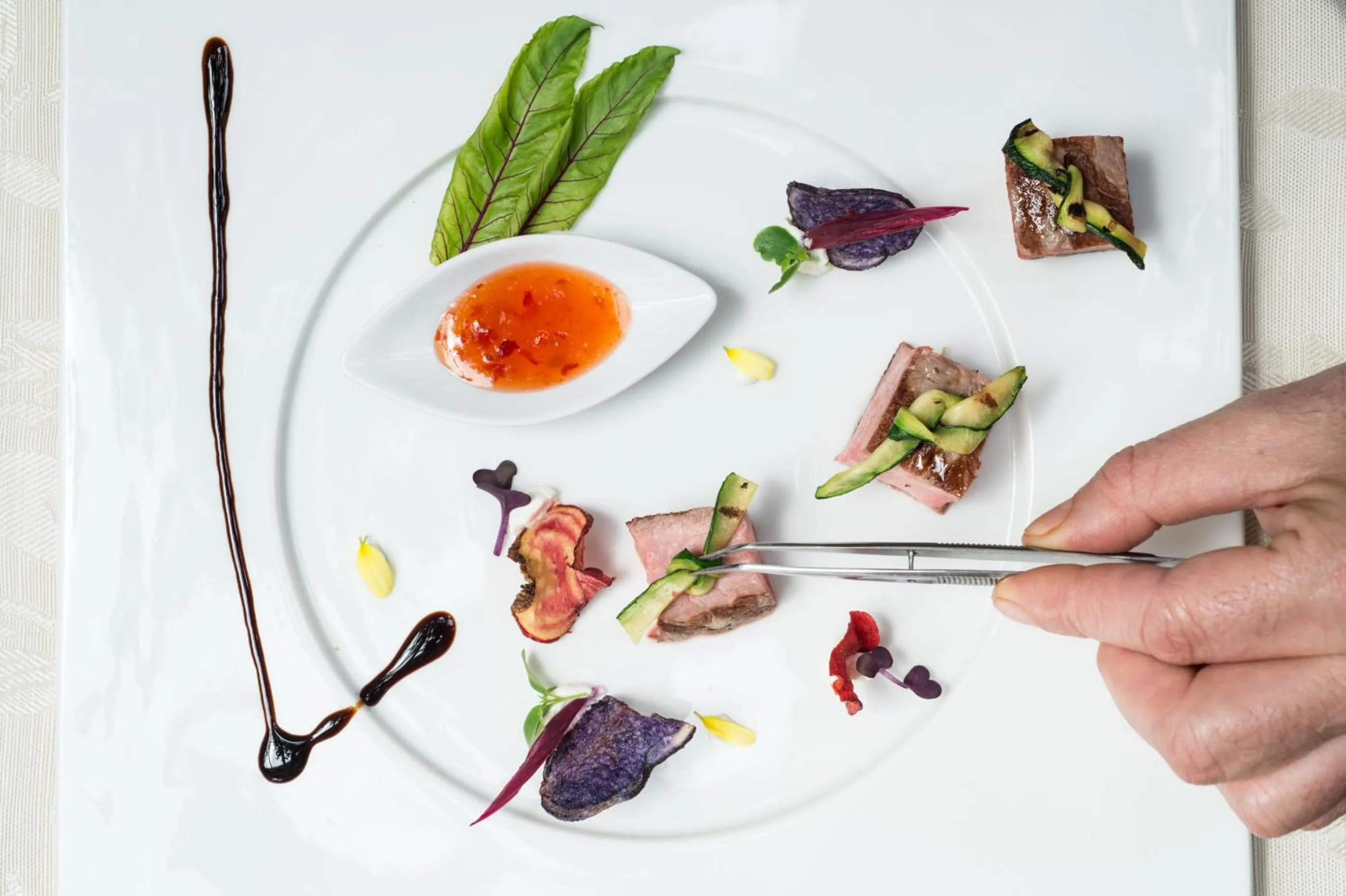 Dinner in Hotel Hermitage