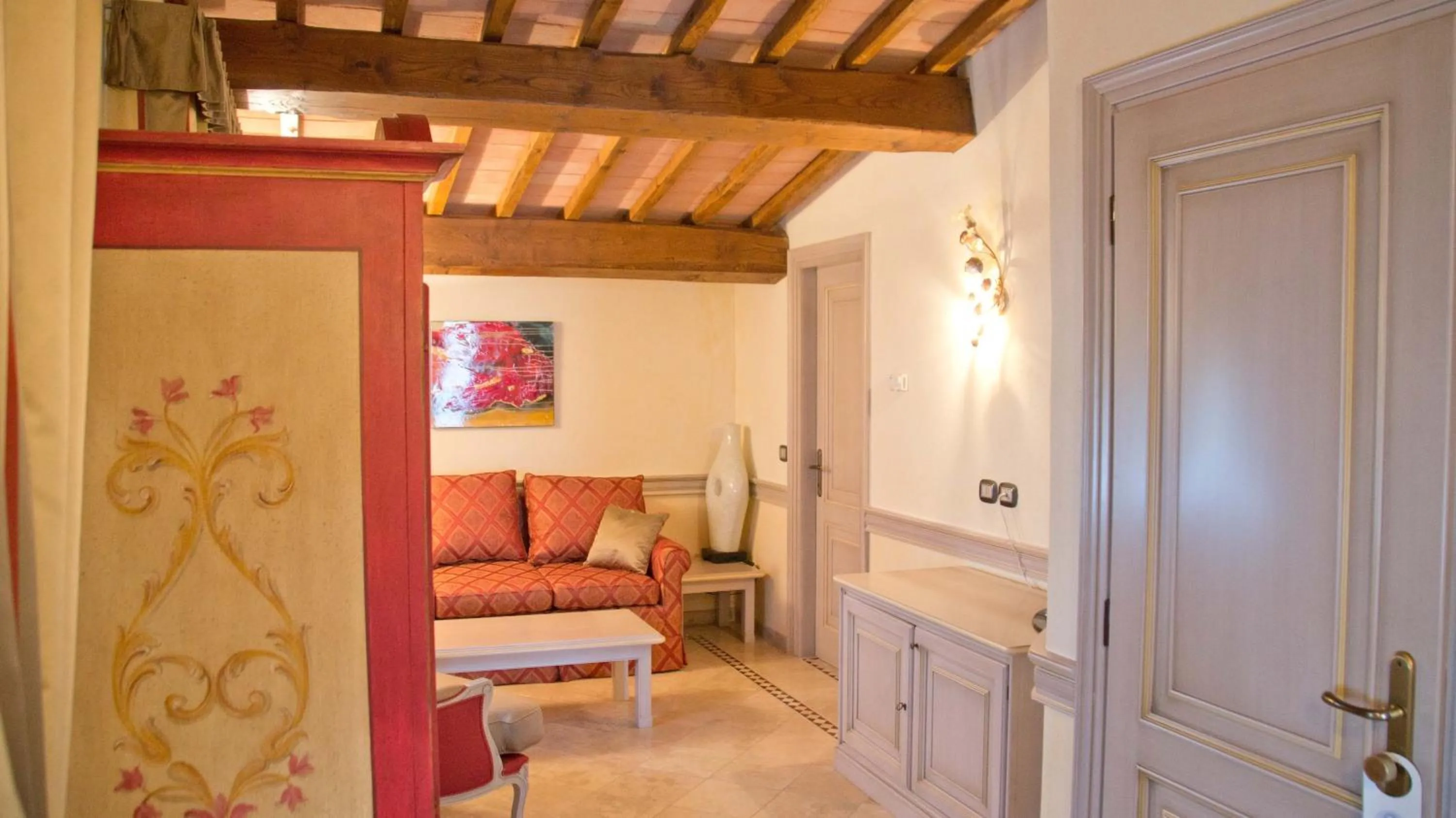 Seating area in Hotel Hermitage