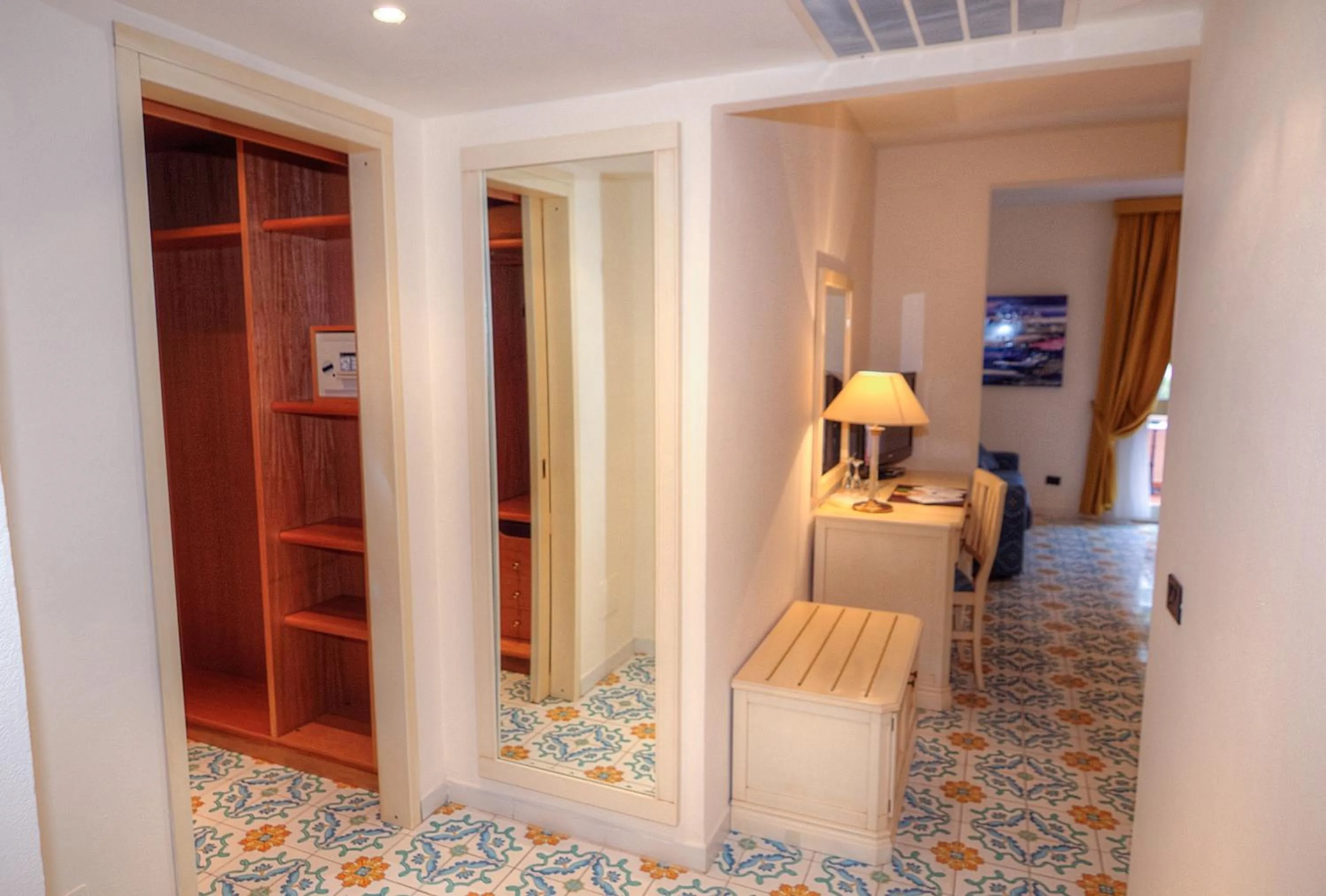 Decorative detail in Hotel Hermitage