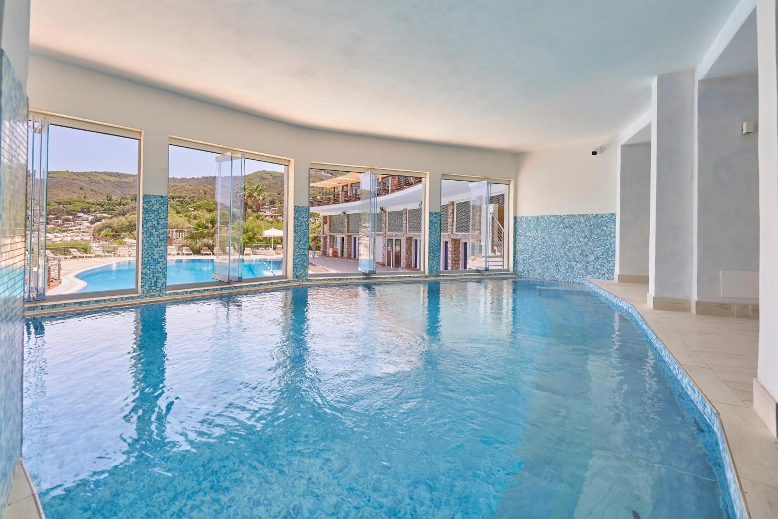 Swimming pool in Hotel Hermitage