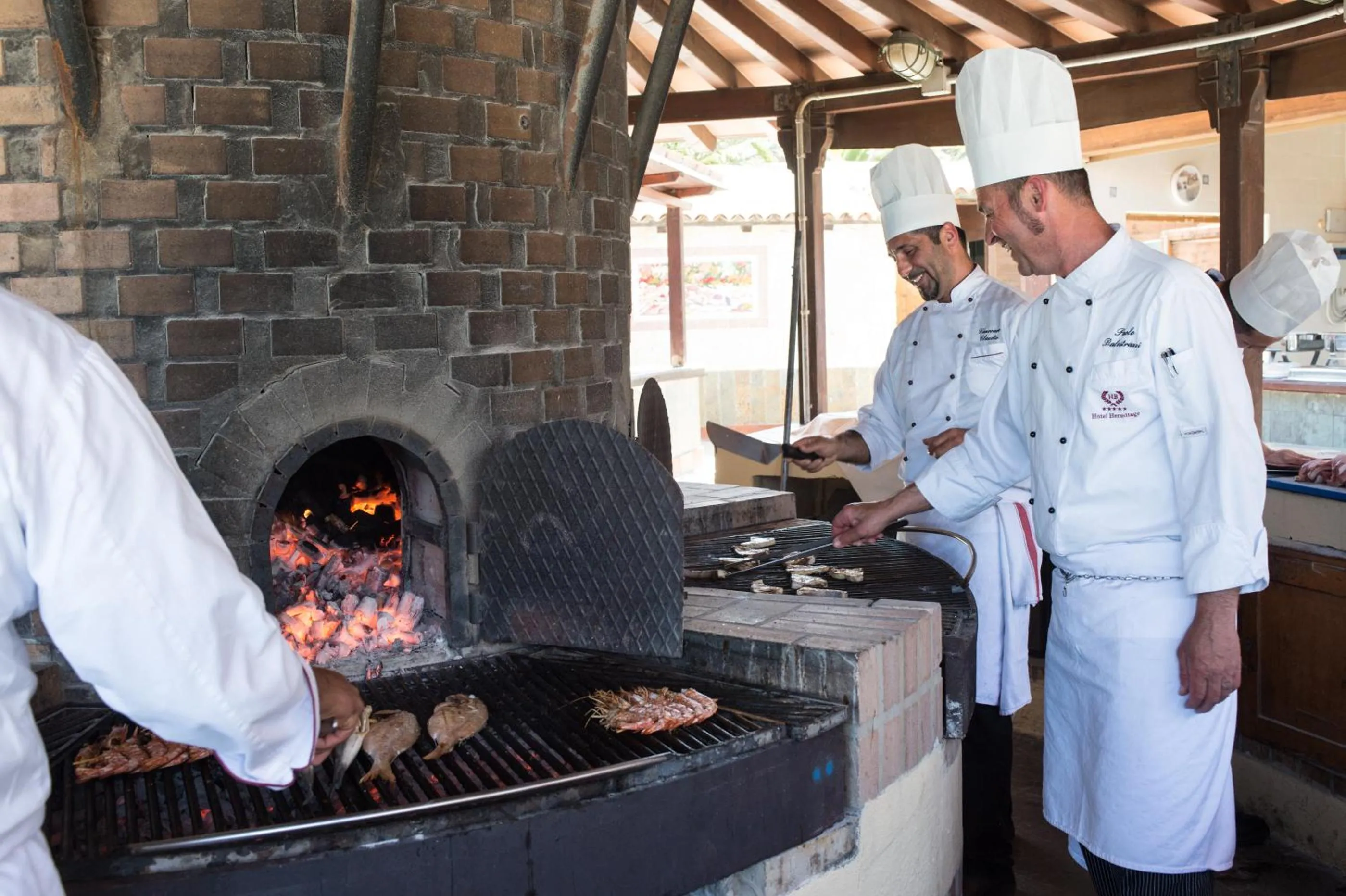 Staff in Hotel Hermitage